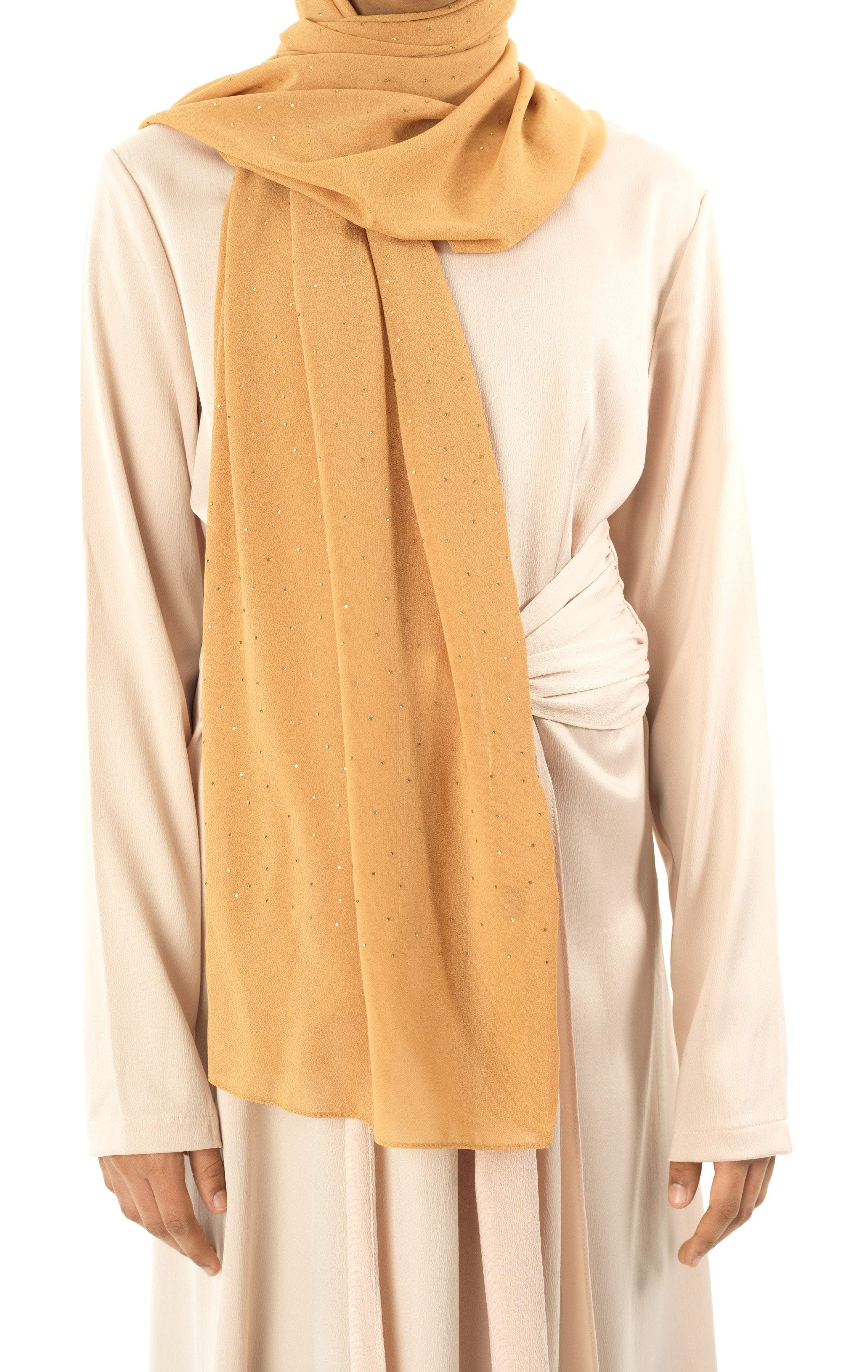 Glamour chiffon hijab Kabayare