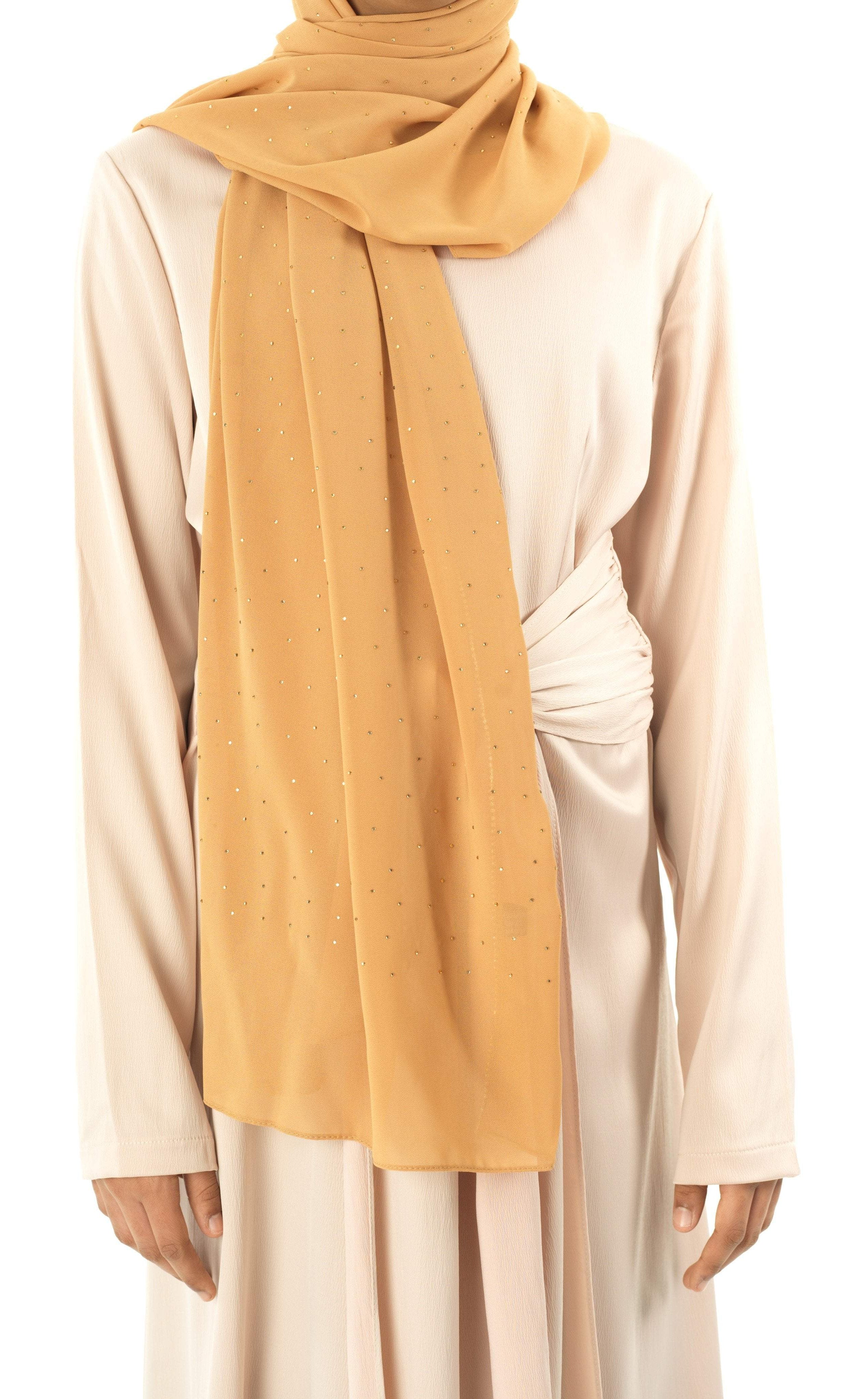 Glamour chiffon hijab Kabayare