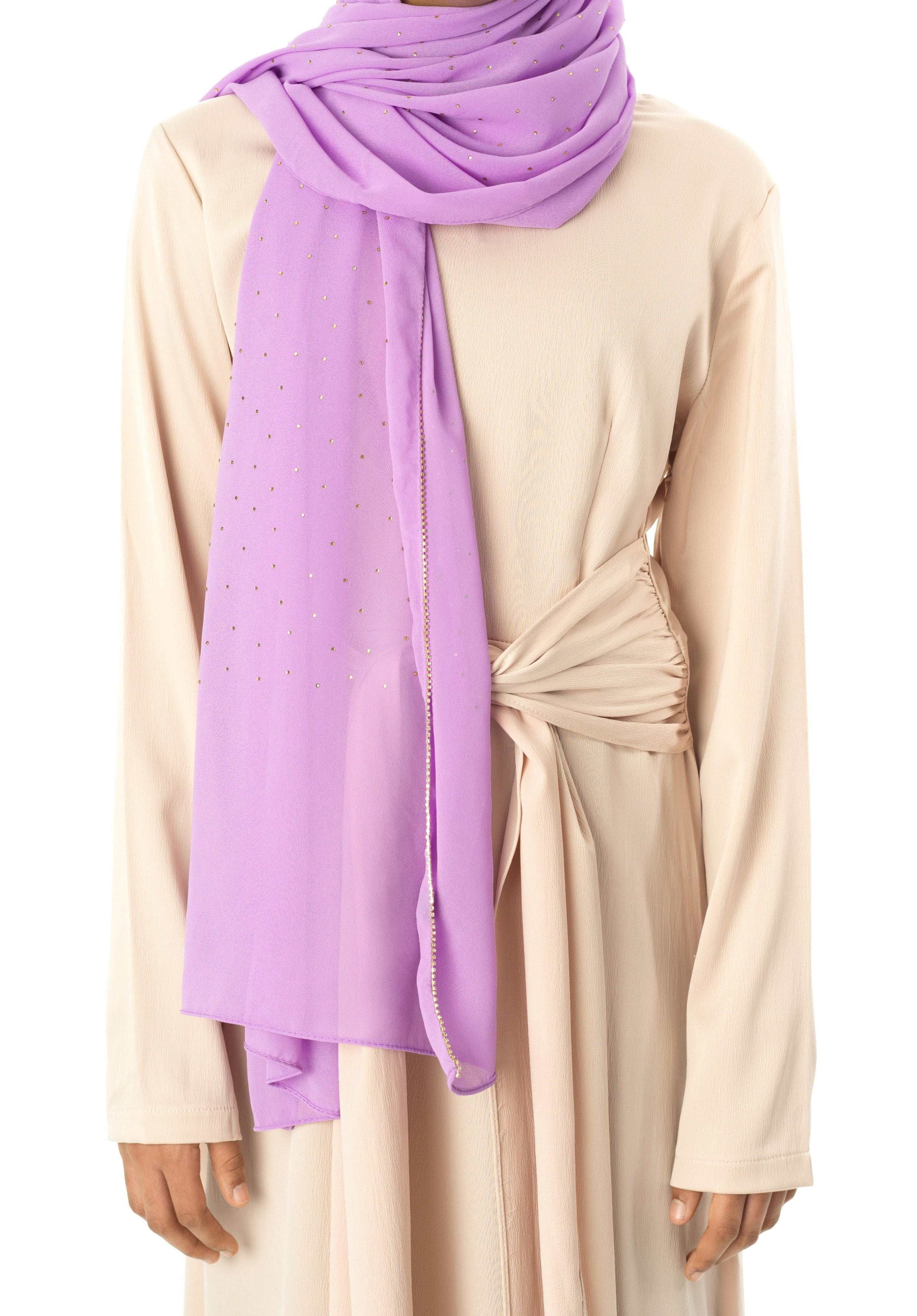 Glamour chiffon hijab Kabayare
