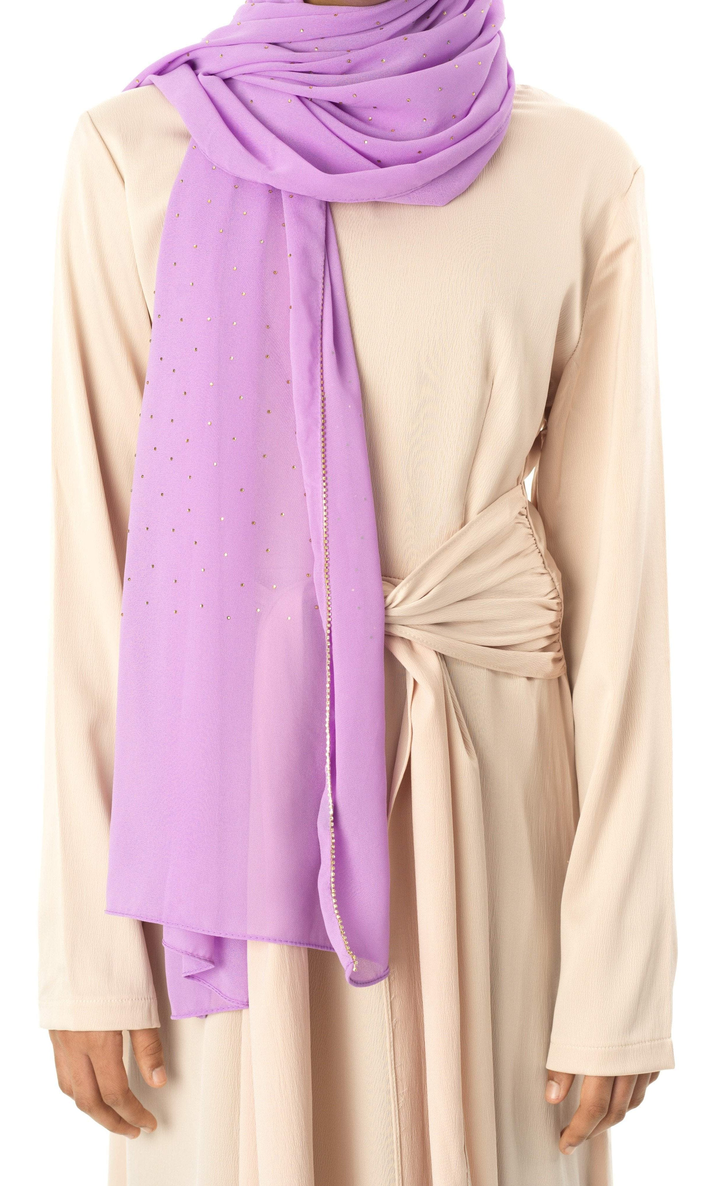 Glamour chiffon hijab Kabayare