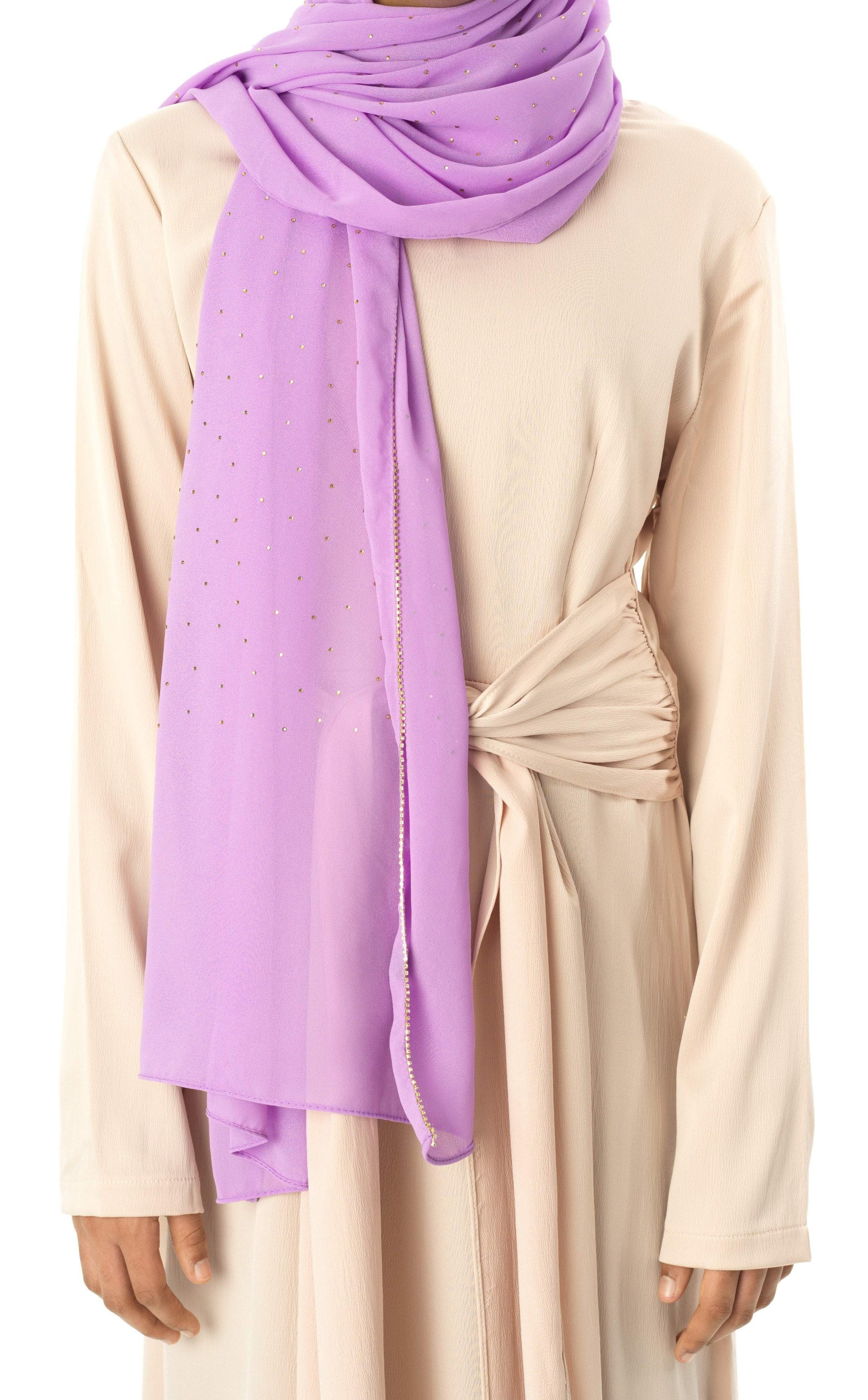 Glamour chiffon hijab Kabayare