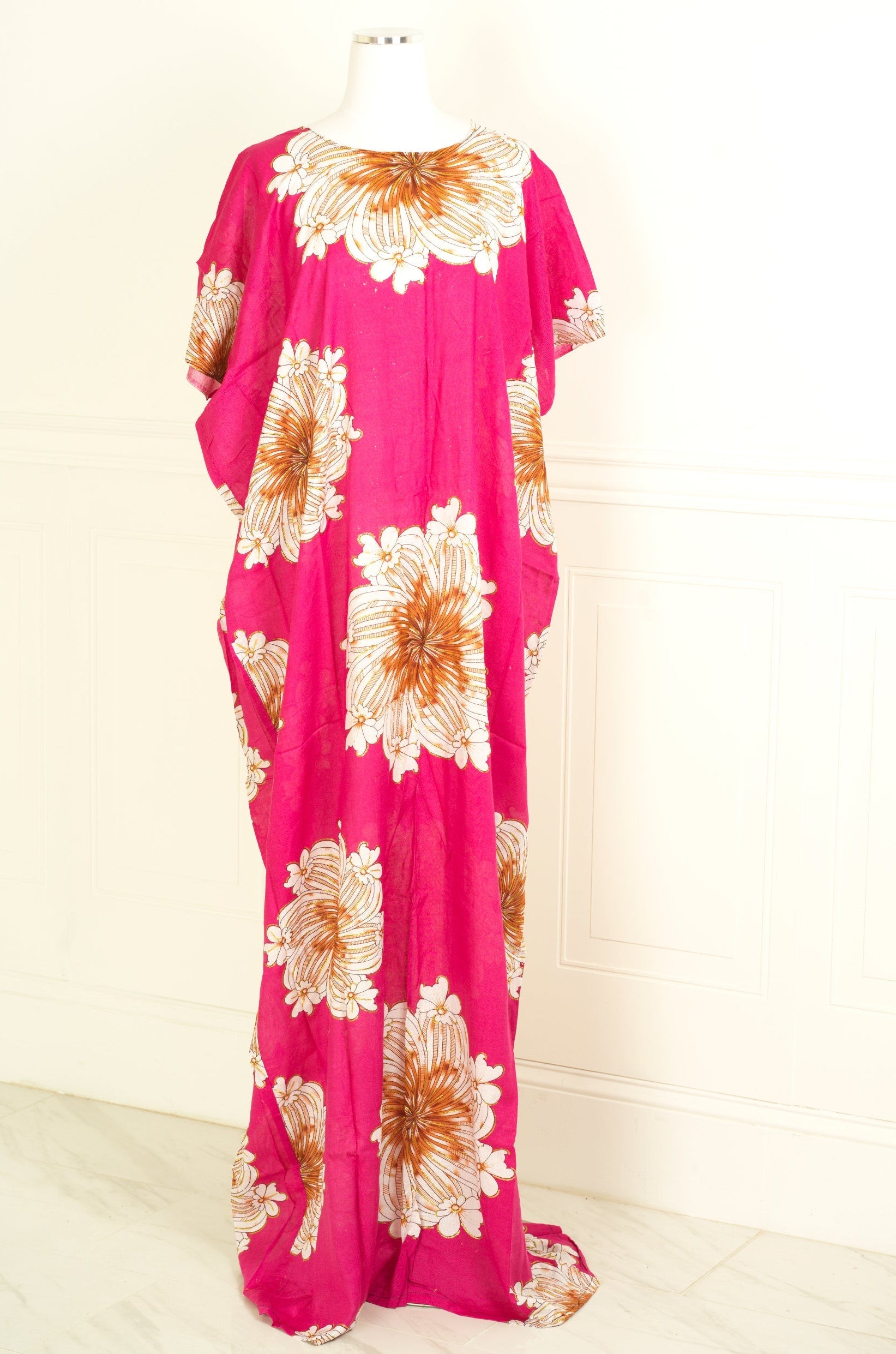 glitter floral print bati dress KF