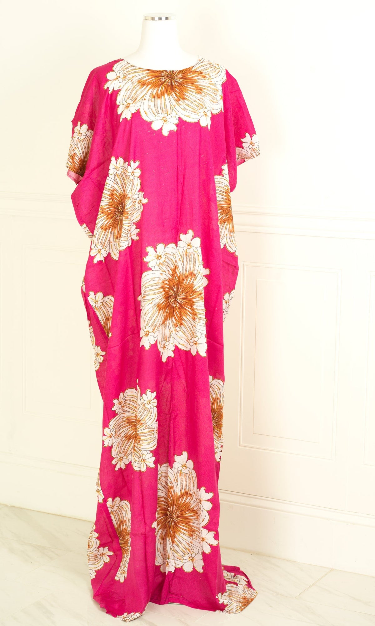 glitter floral print bati dress KF