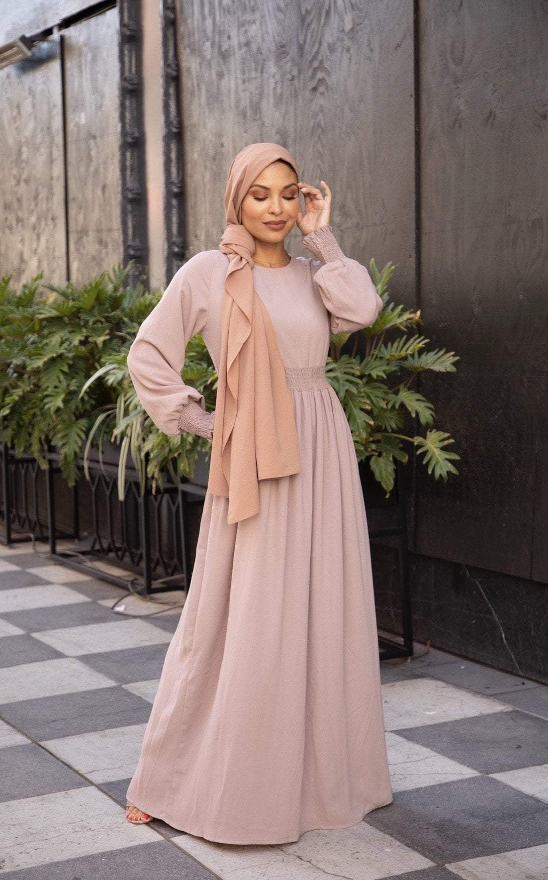 Glorious Ruched Maxi Dress Kabayare