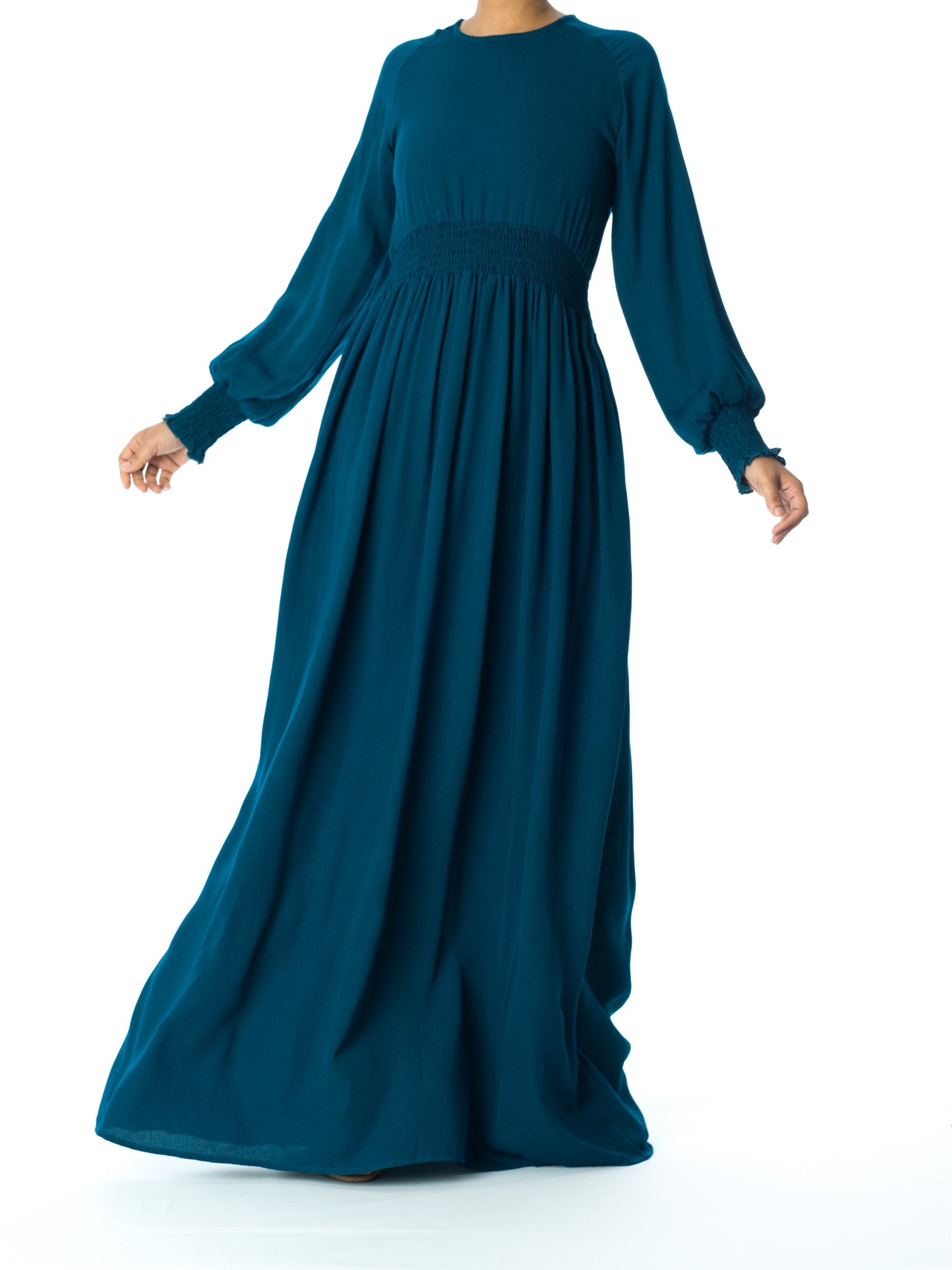 Glorious Ruched Maxi Dress Kabayare