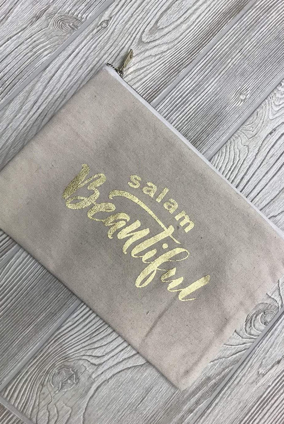 Gold Salam Beautiful Cosmetic Bag Kabayare