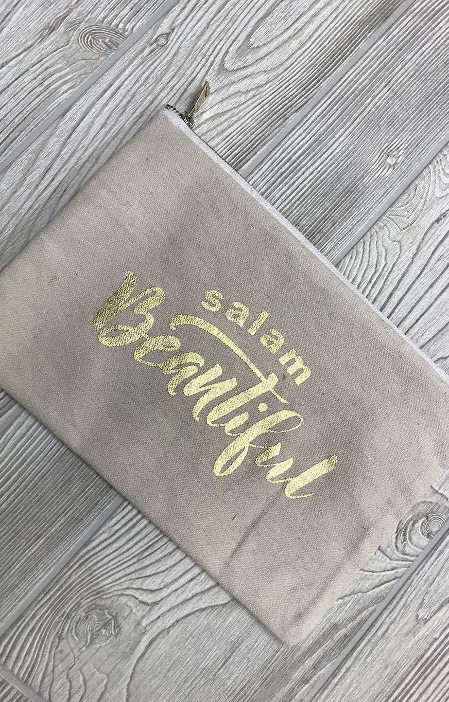 Gold Salam Beautiful Cosmetic Bag Kabayare