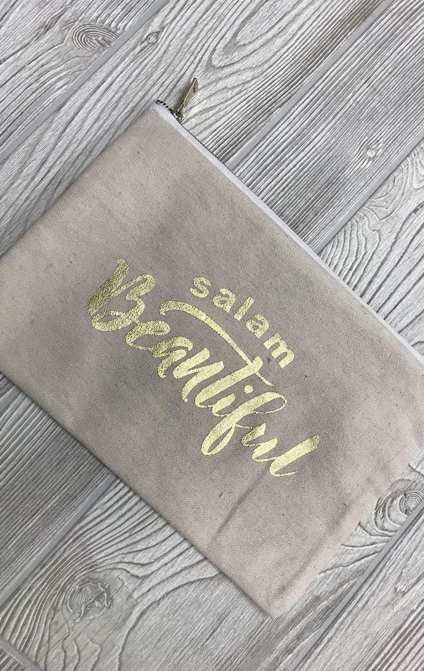 Gold Salam Beautiful Cosmetic Bag Kabayare