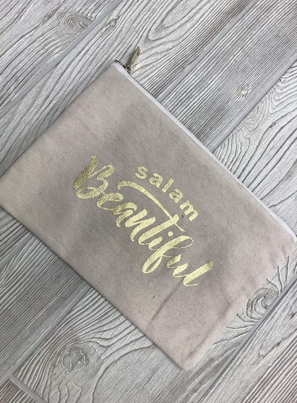 Gold Salam Beautiful Cosmetic Bag Kabayare