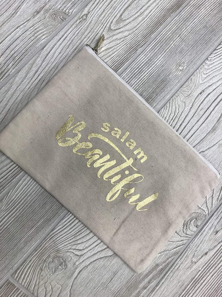 Gold Salam Beautiful Cosmetic Bag Kabayare
