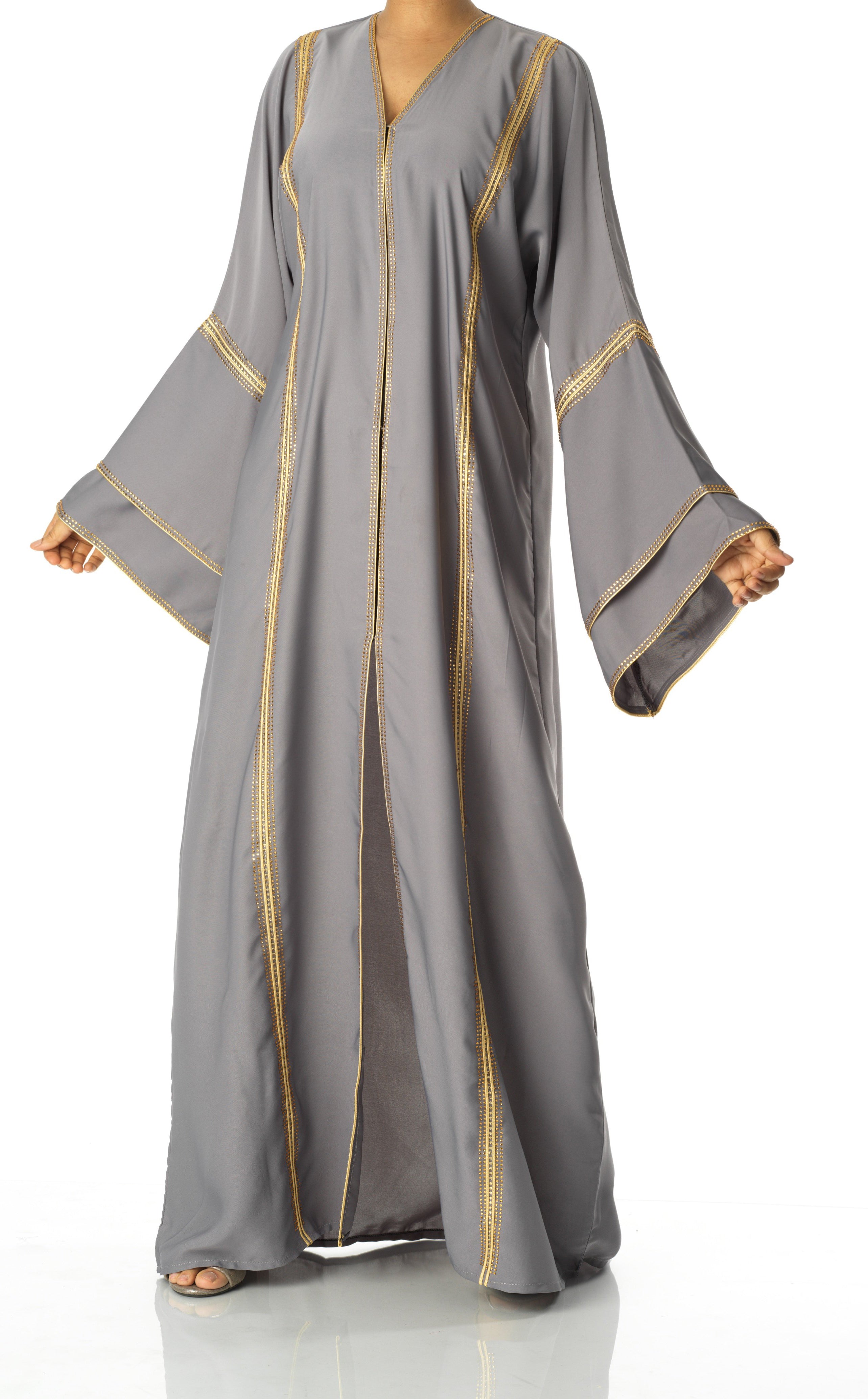 Golden dahaba kimono abaya Kabayare