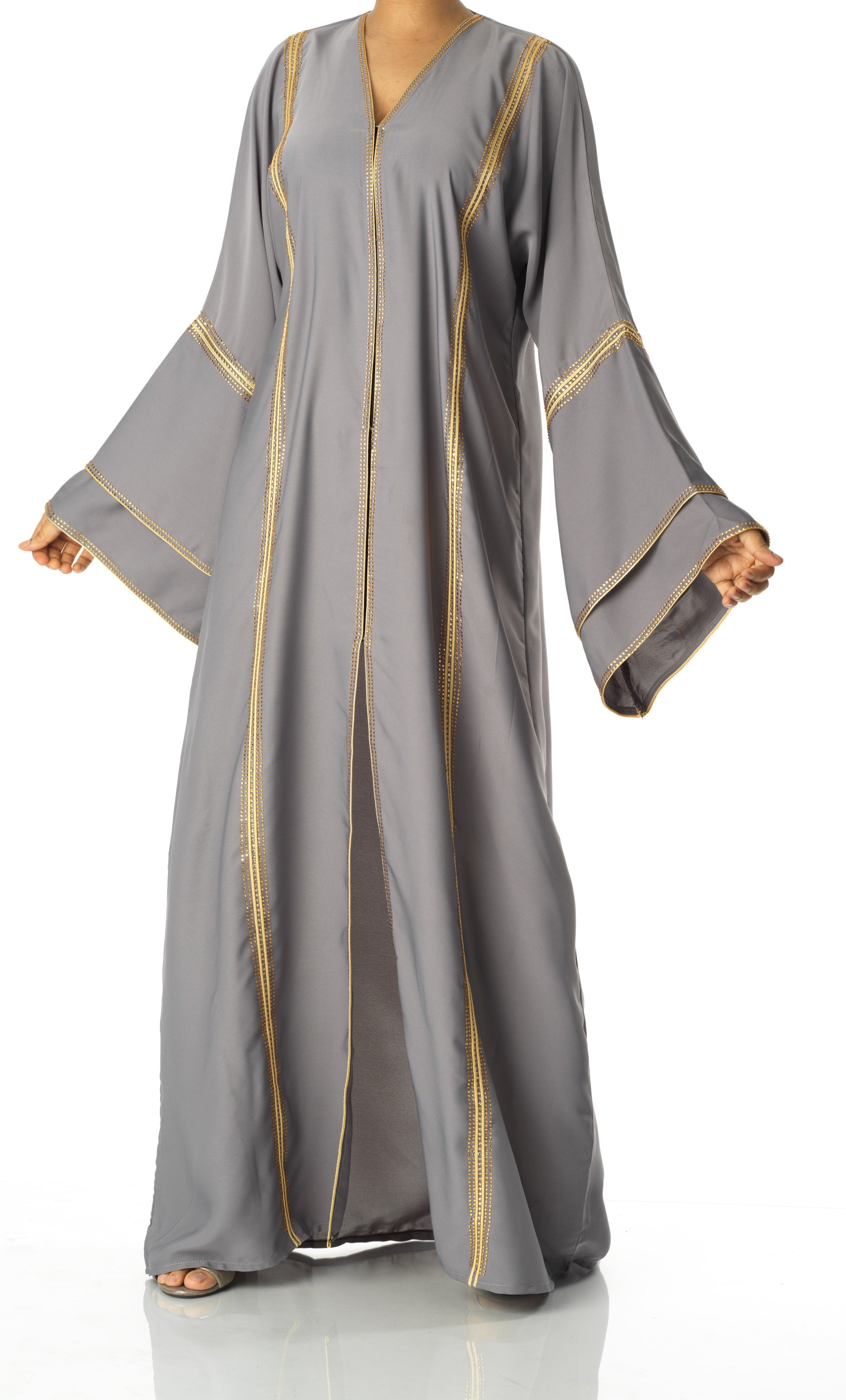 Golden dahaba kimono abaya Kabayare