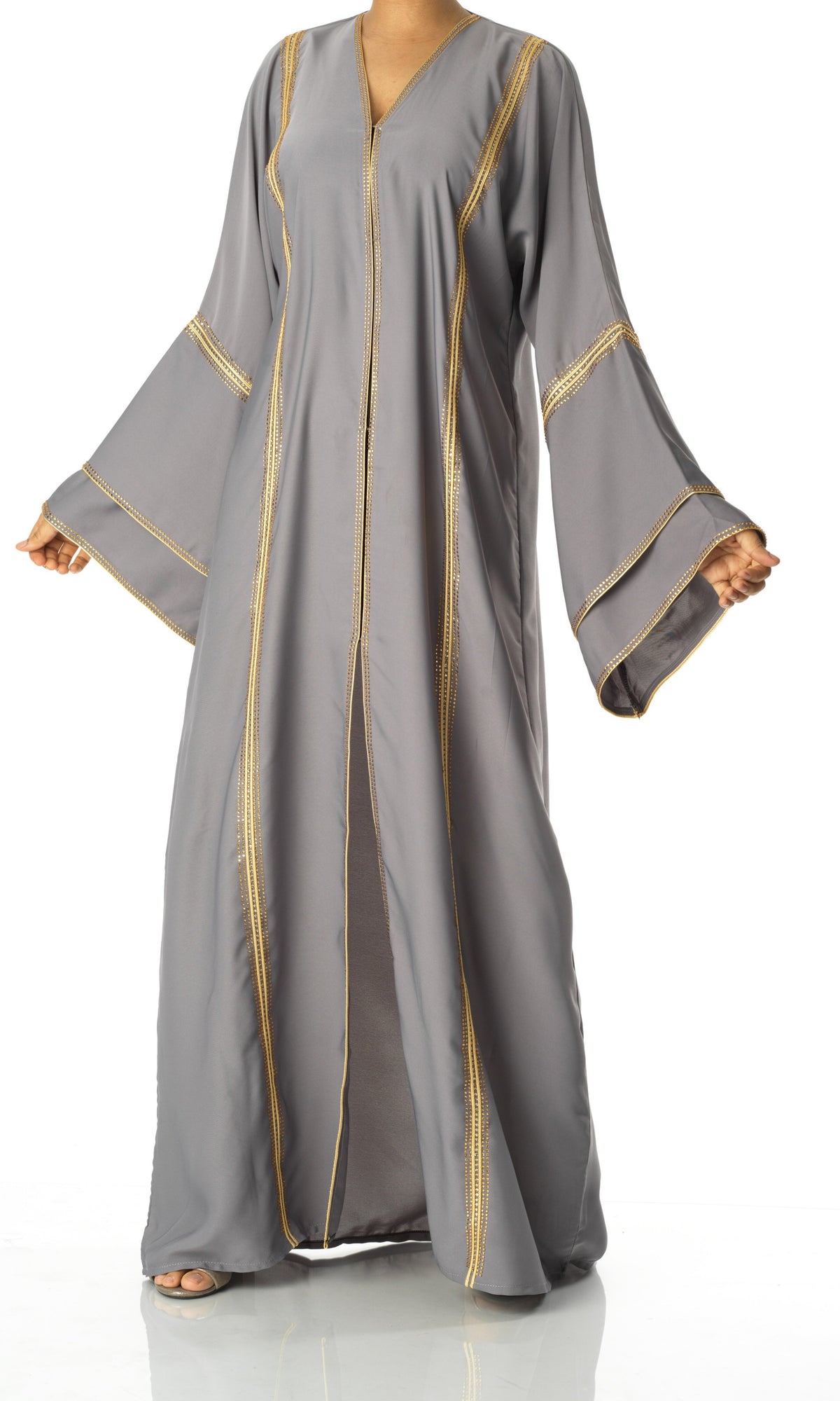 Golden dahaba kimono abaya Kabayare