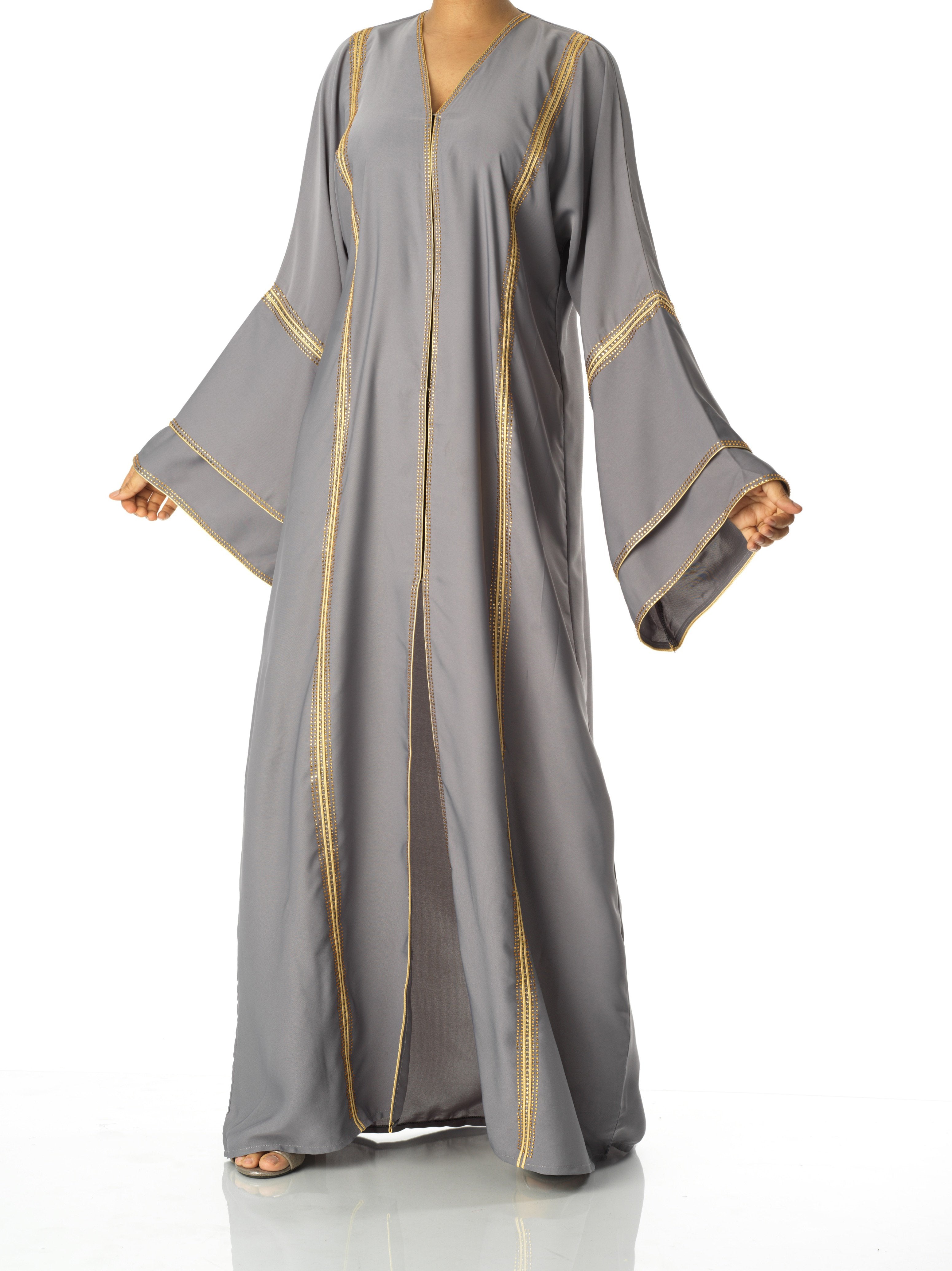 Golden dahaba kimono abaya Kabayare
