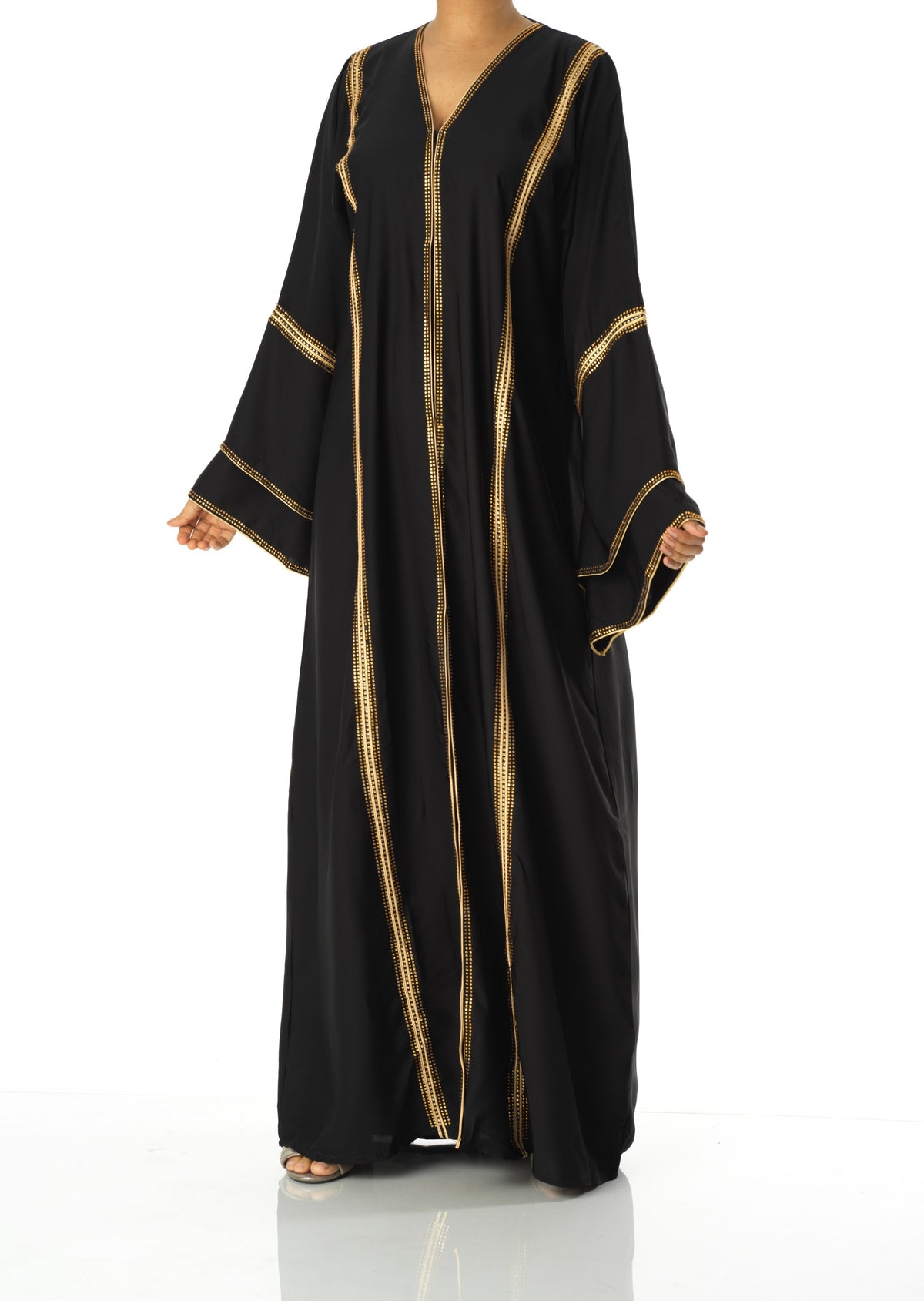 Golden dahaba kimono abaya Kabayare