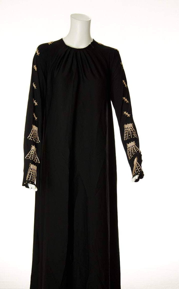 Golden Sleeve Umbrella Abaya Kabayare