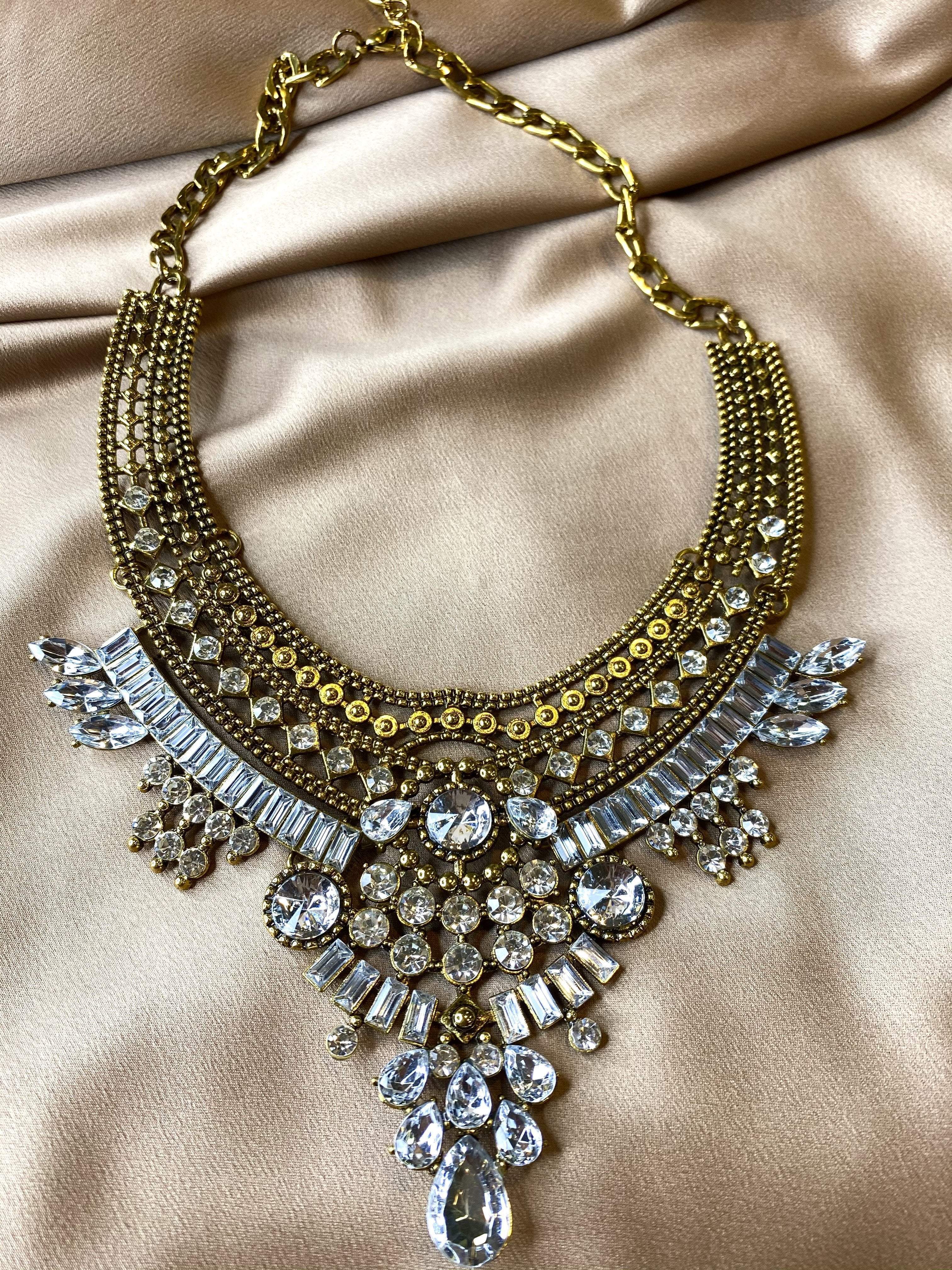 gorgeous Statement Necklace Kabayare