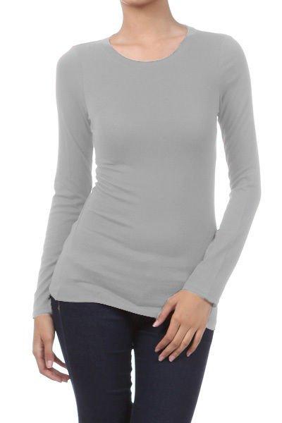 GRAY BASIC TEE Kabayare