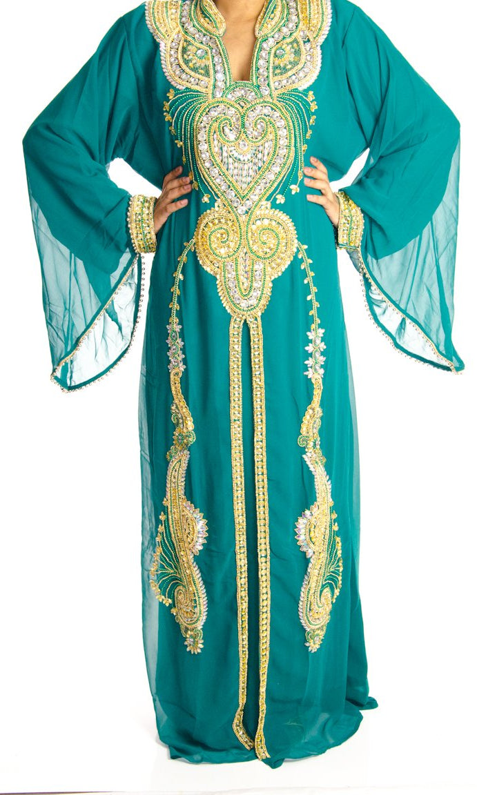 Green Gables Khaleeji Dress Kabayare