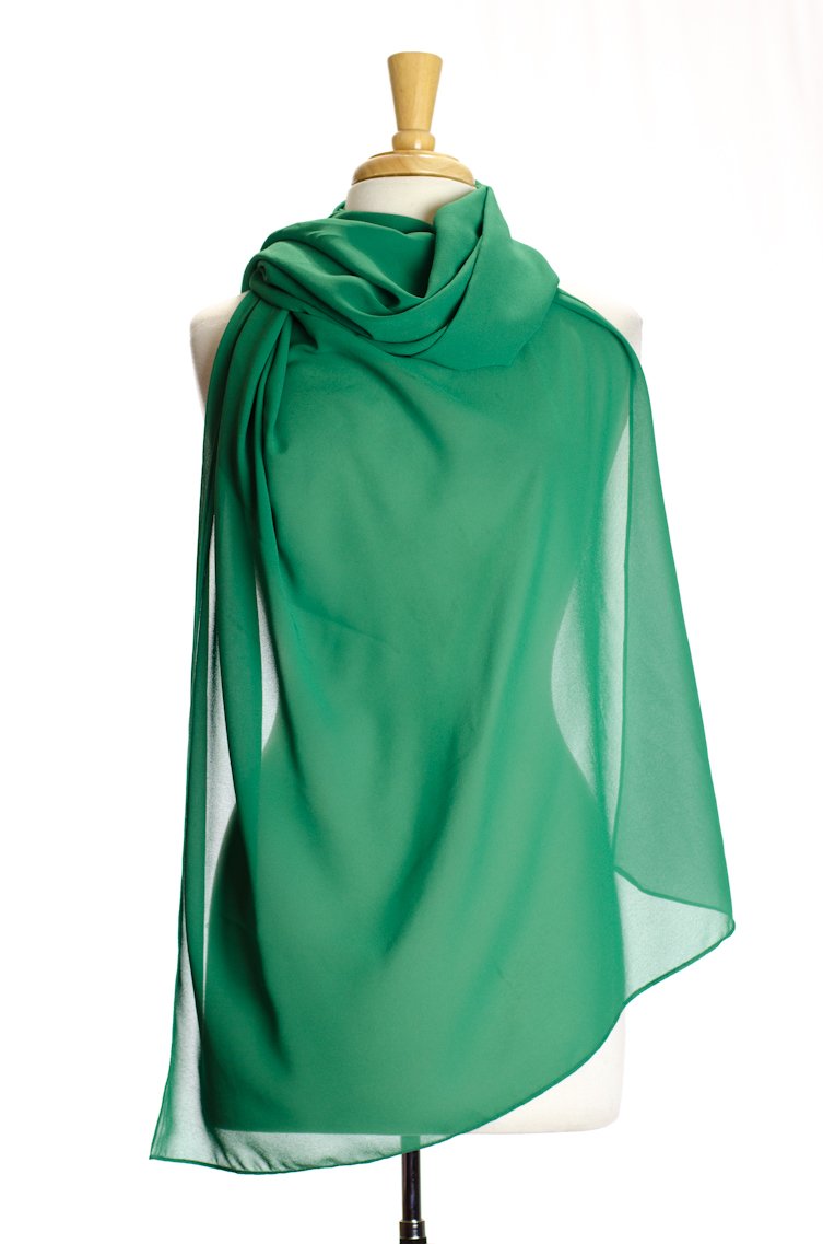 Green Simple Suzanne Scarf Kabayare