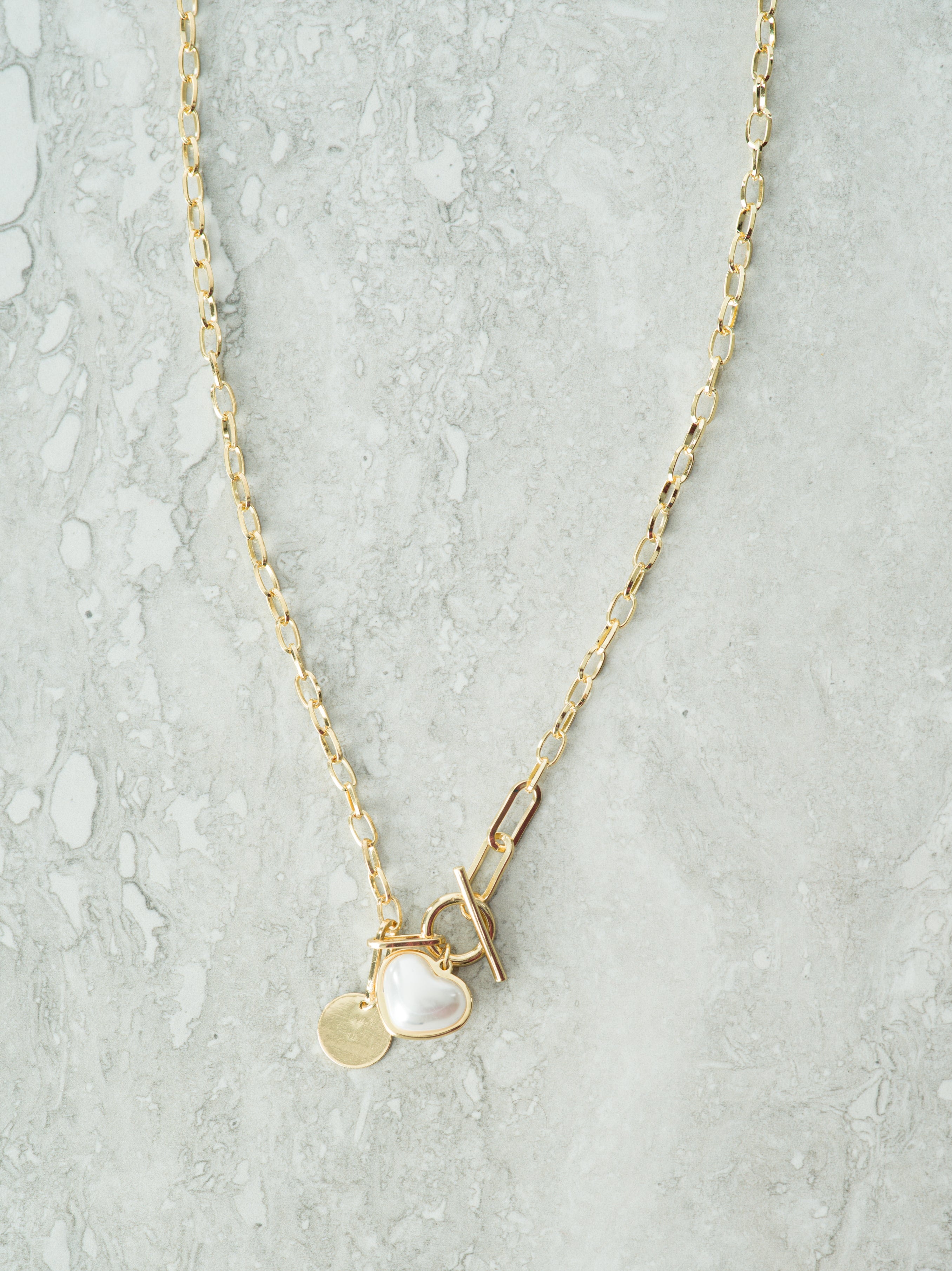 Heart of gold necklace Kabayare