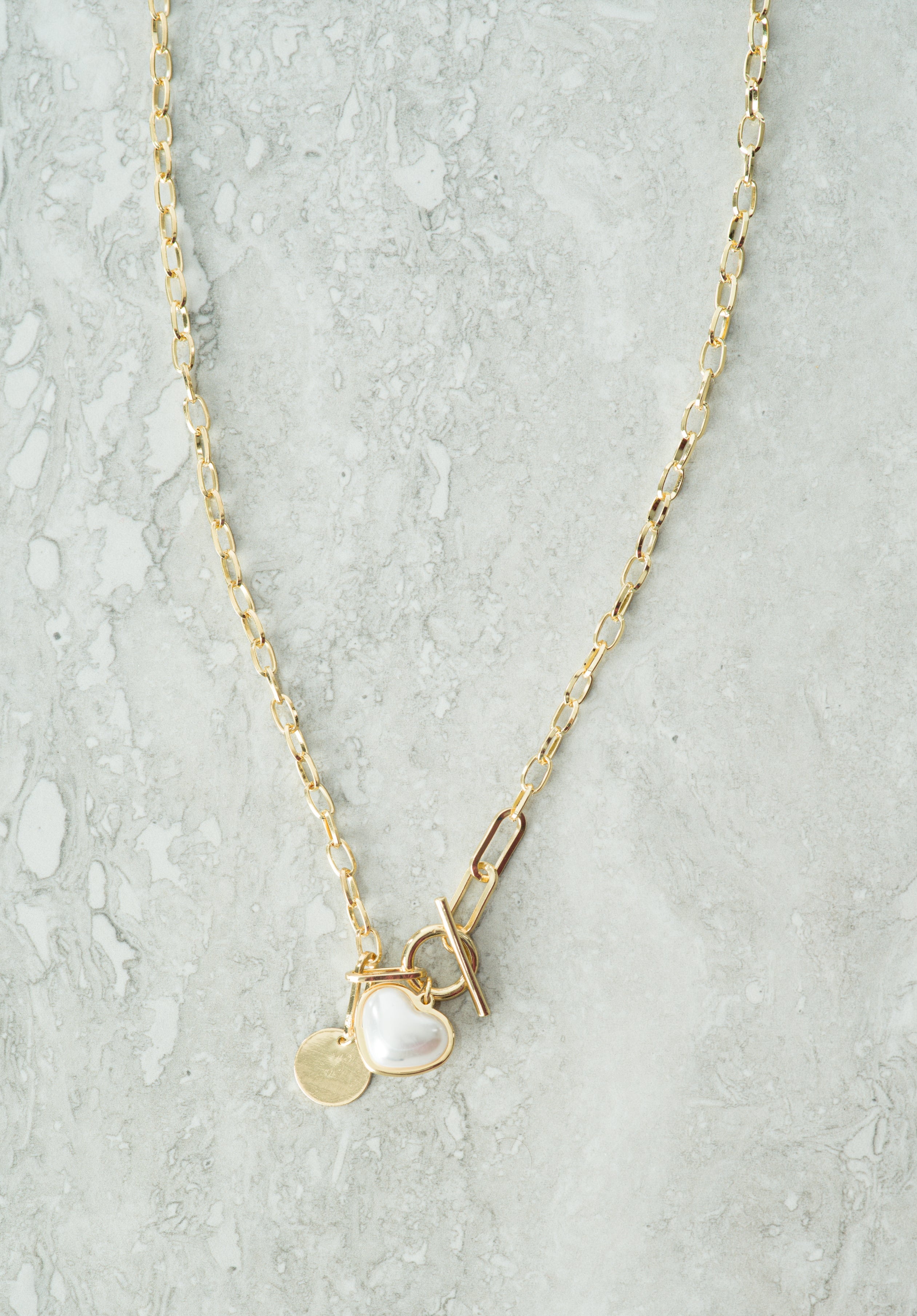 Heart of gold necklace Kabayare