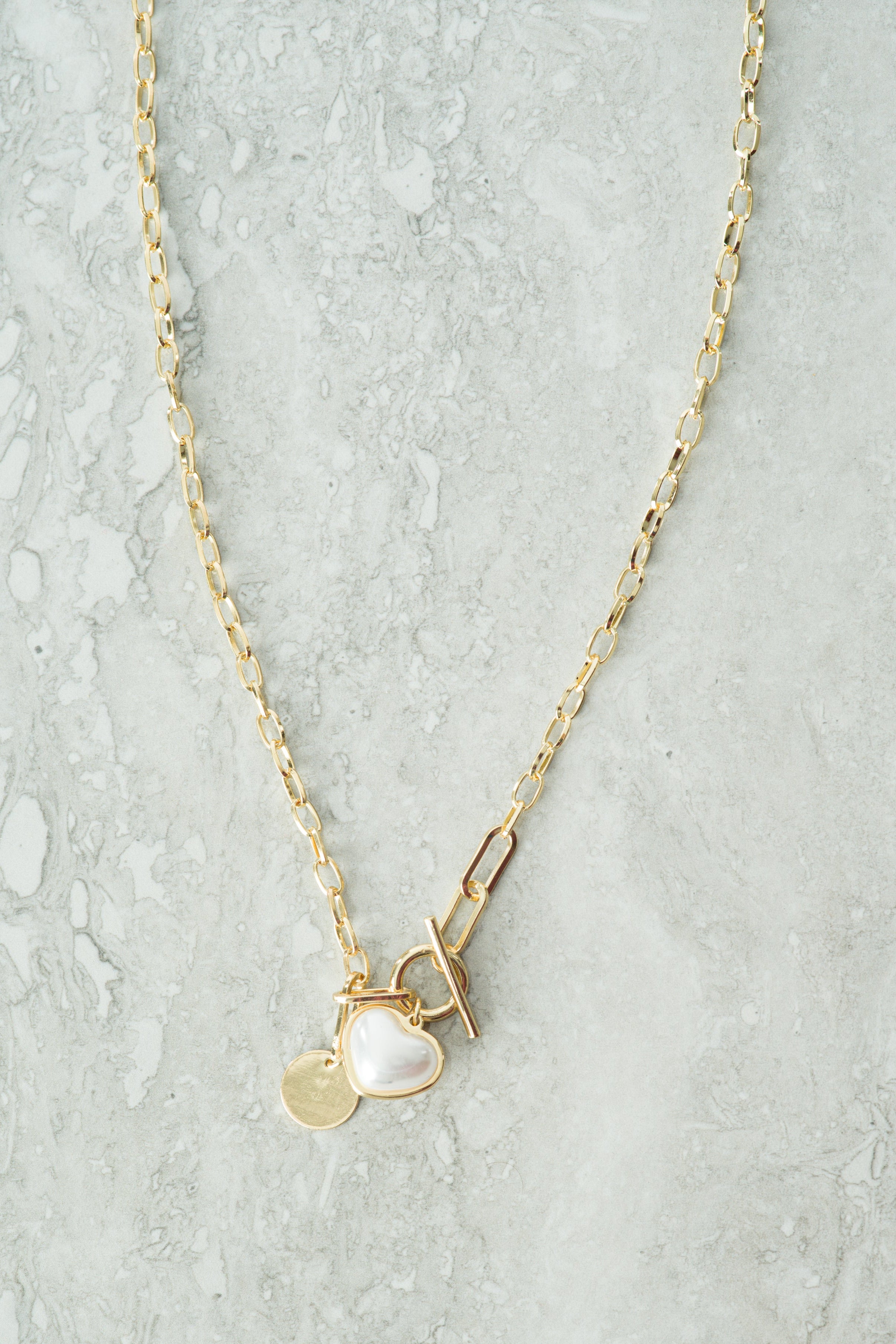 Heart of gold necklace Kabayare