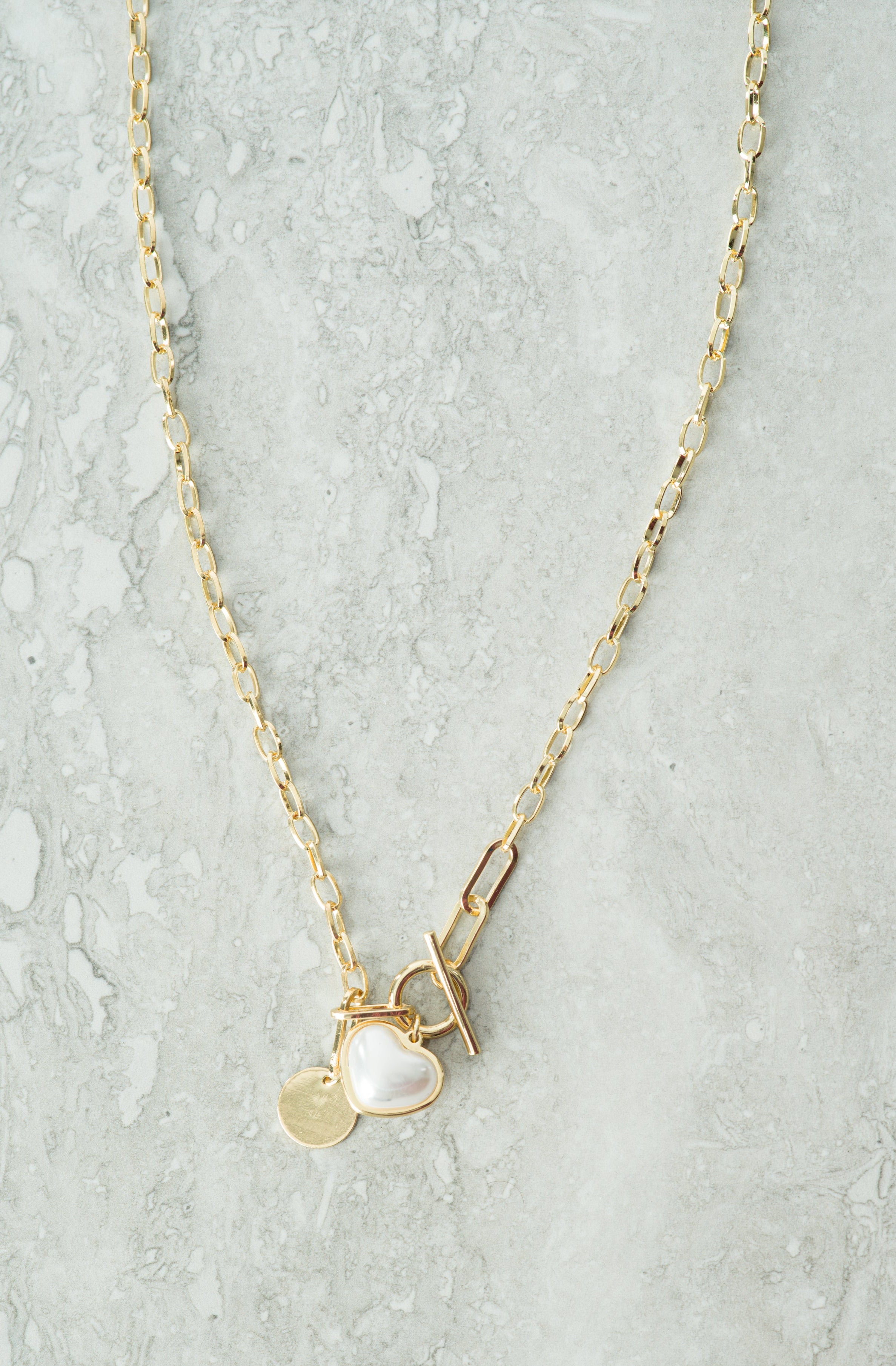 Heart of gold necklace Kabayare