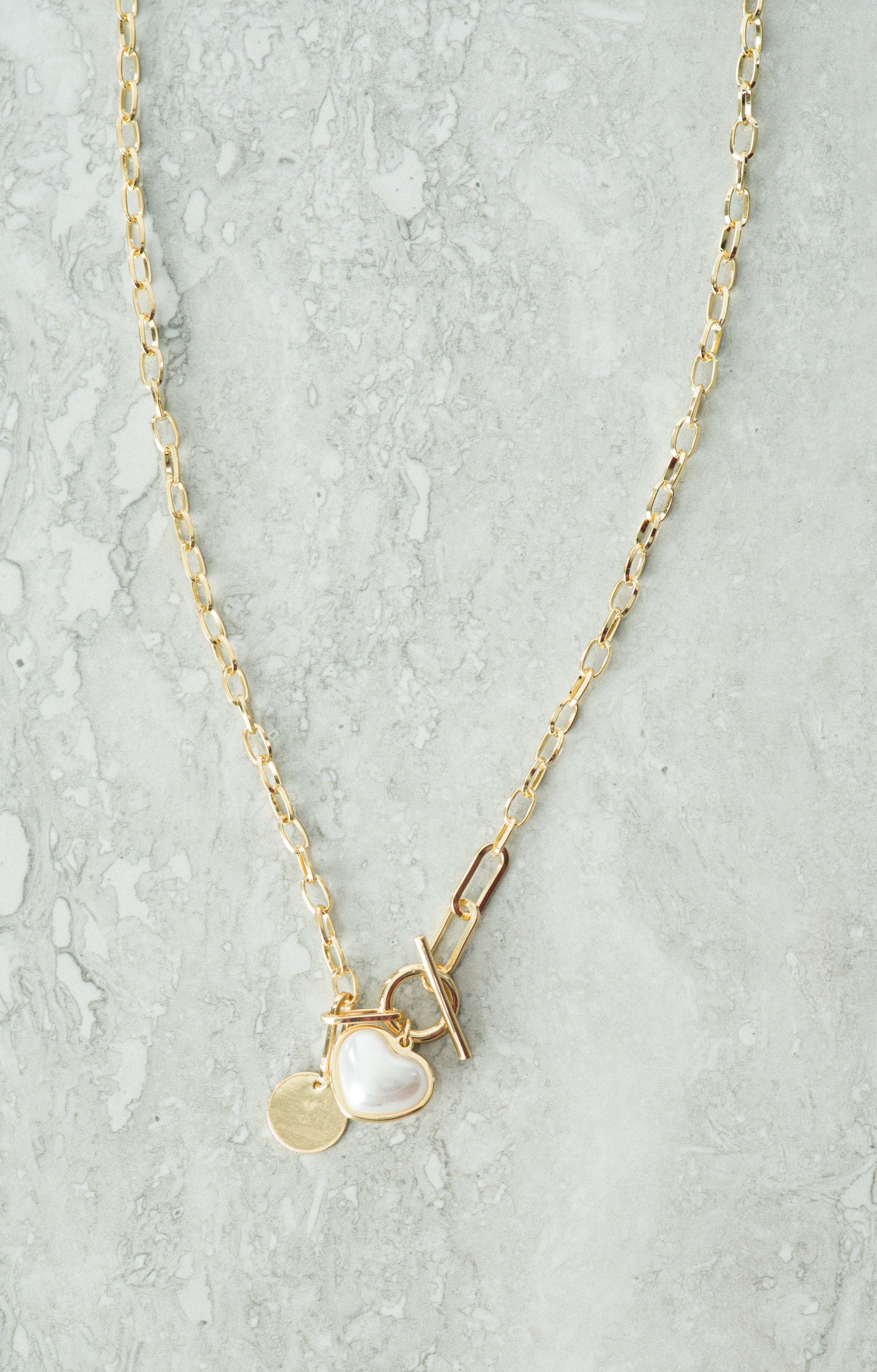 Heart of gold necklace Kabayare