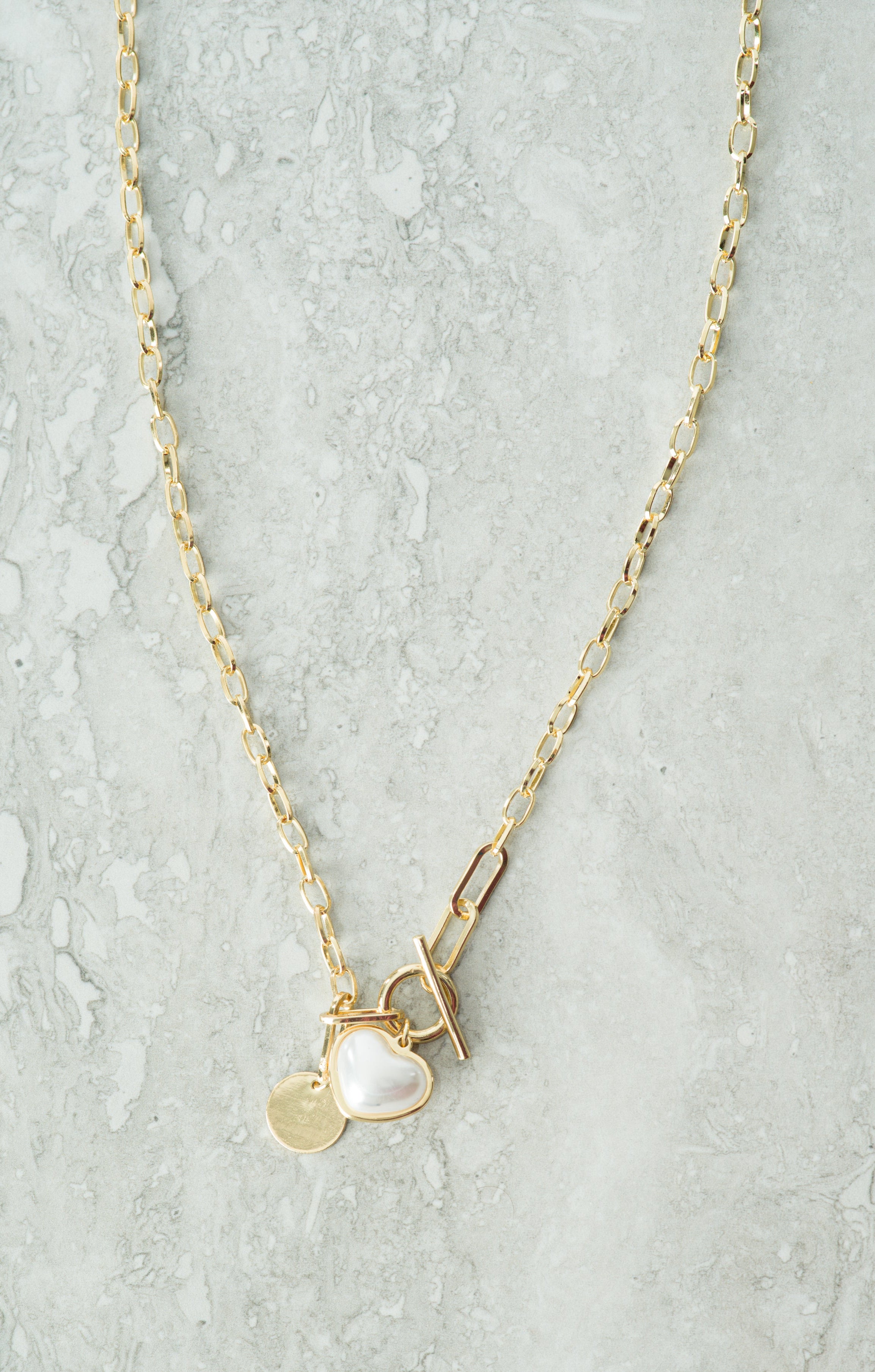 Heart of gold necklace Kabayare