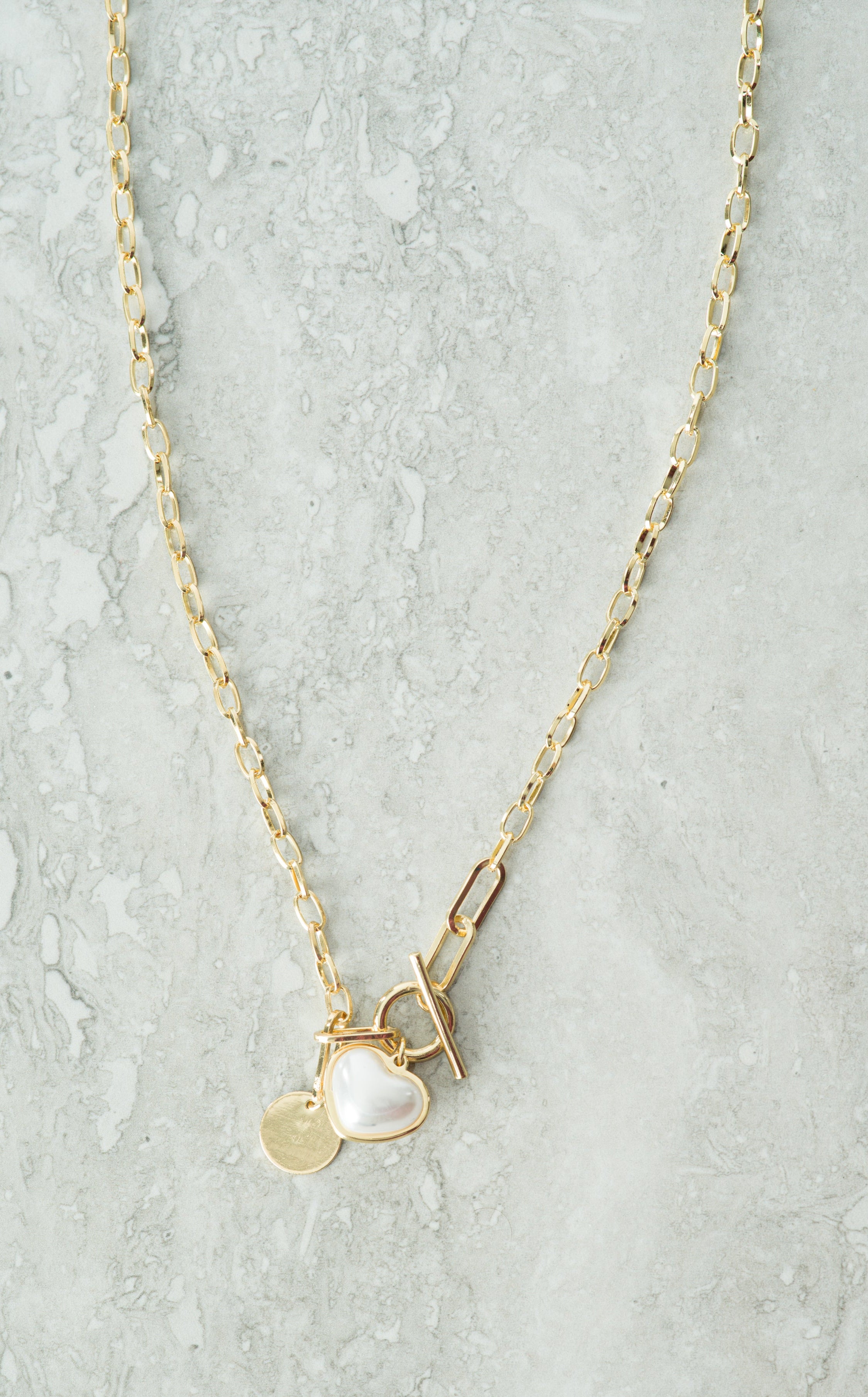 Heart of gold necklace Kabayare