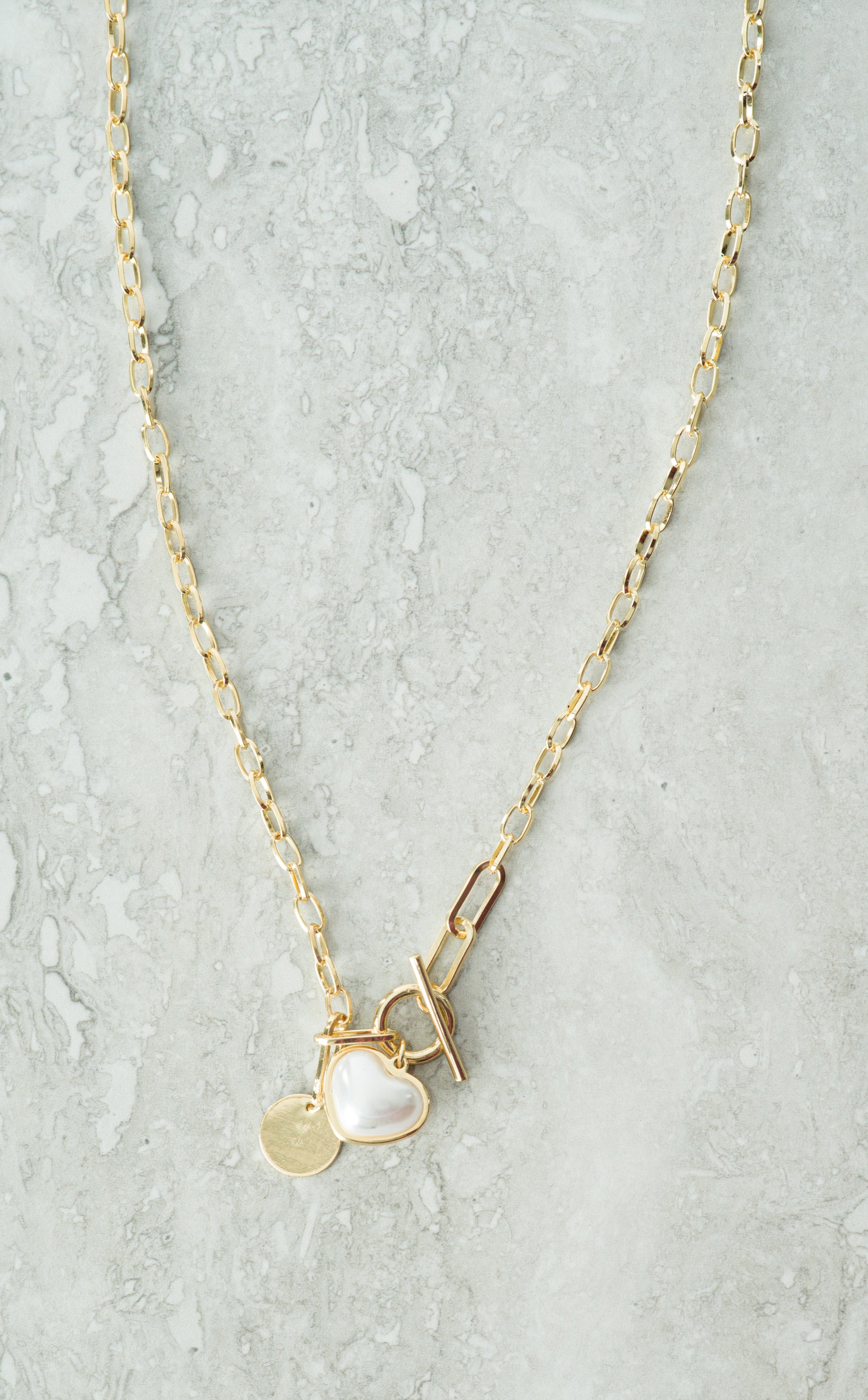 Heart of gold necklace Kabayare