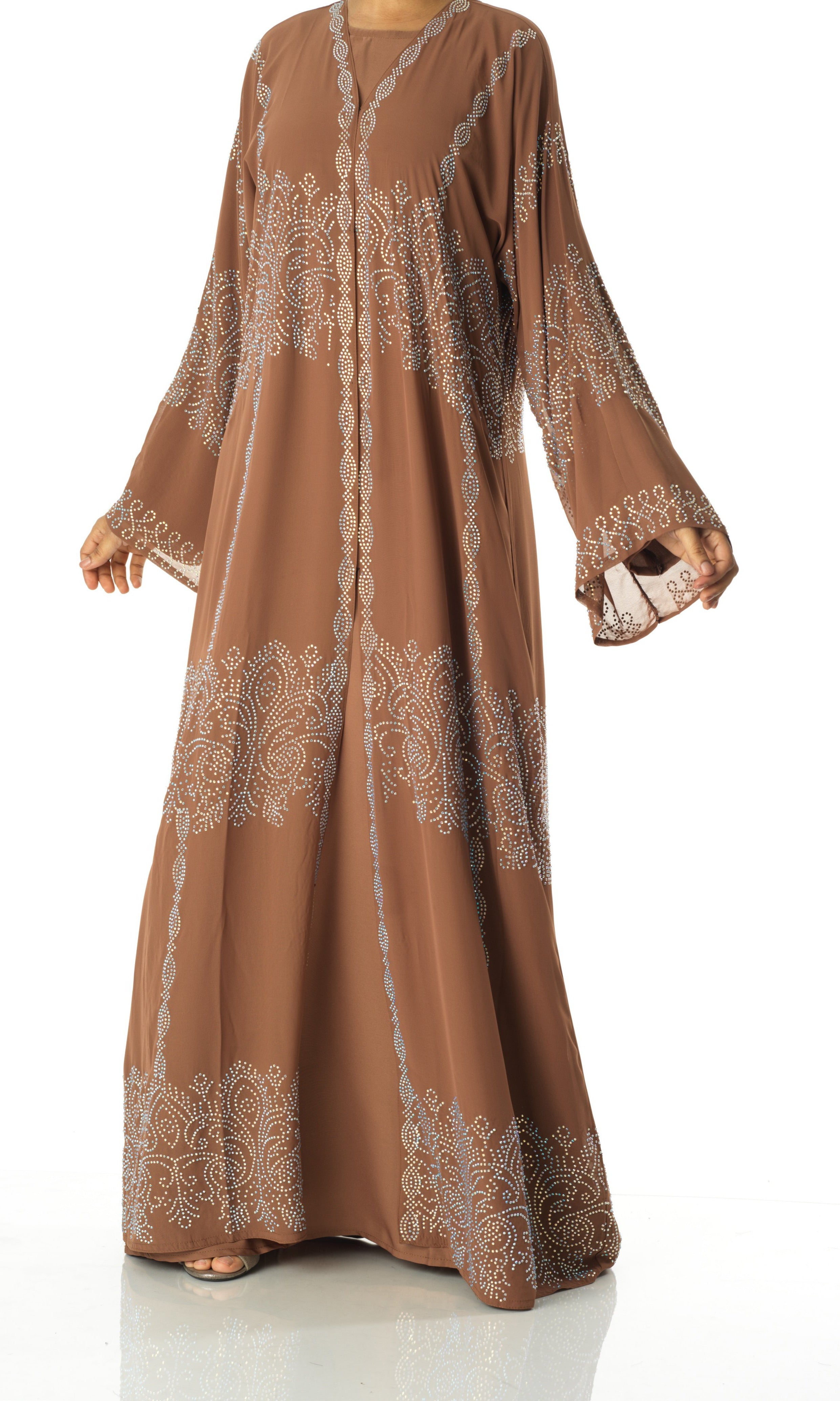 henna crystal abaya Kabayare