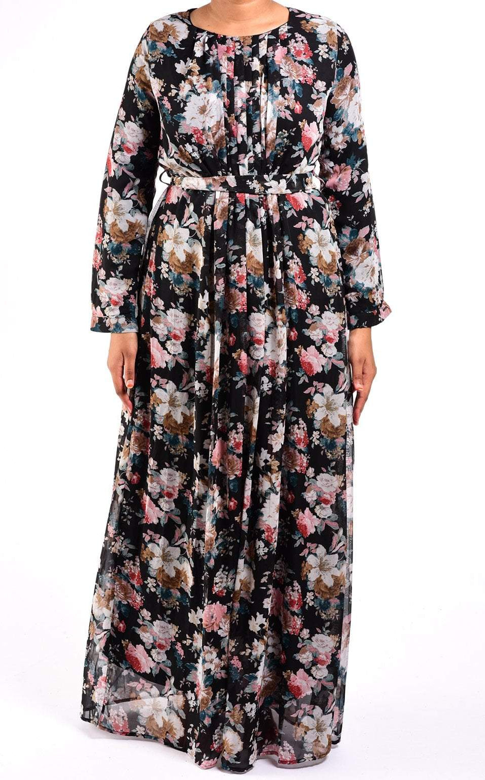 hibiscus CHIFFON dress Kabayare