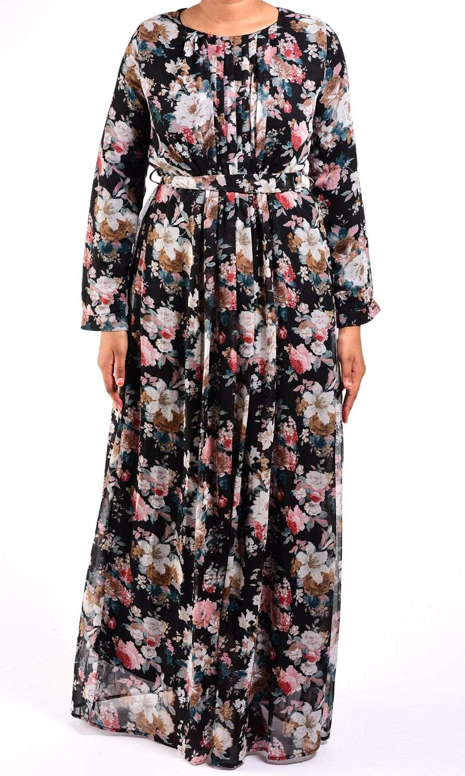 hibiscus CHIFFON dress Kabayare