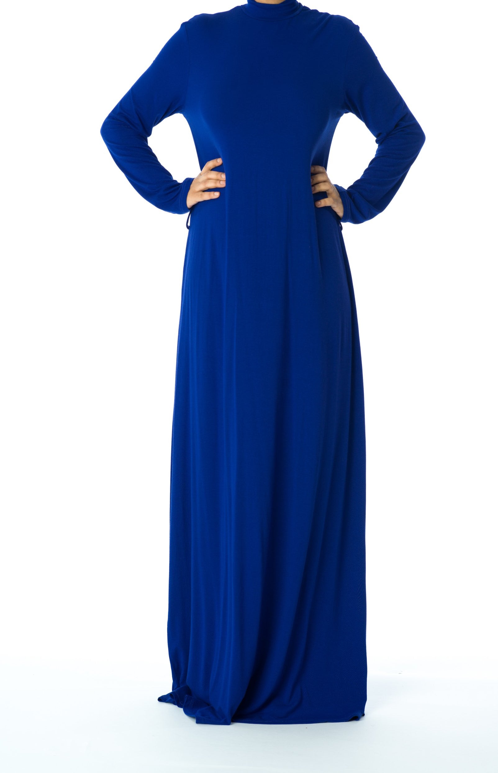 high neck jersey maxi dress Kabayare
