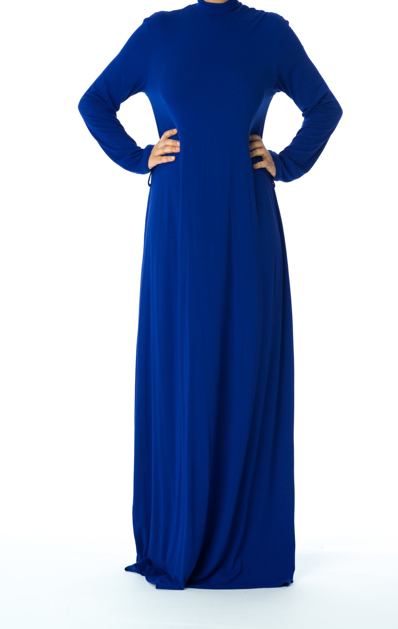 high neck jersey maxi dress Kabayare
