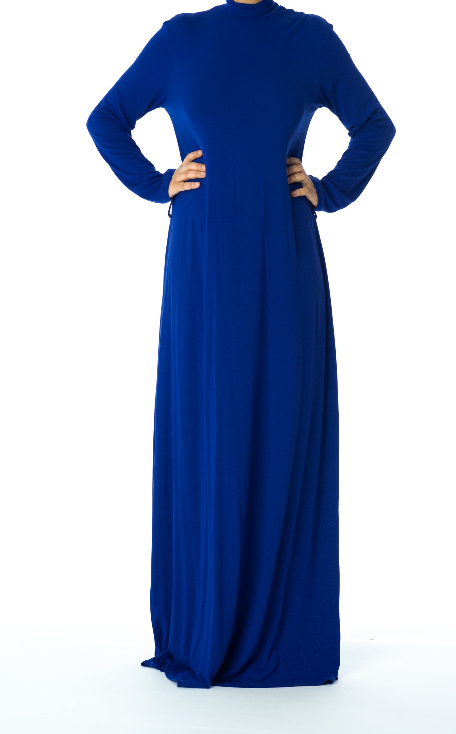 high neck jersey maxi dress Kabayare