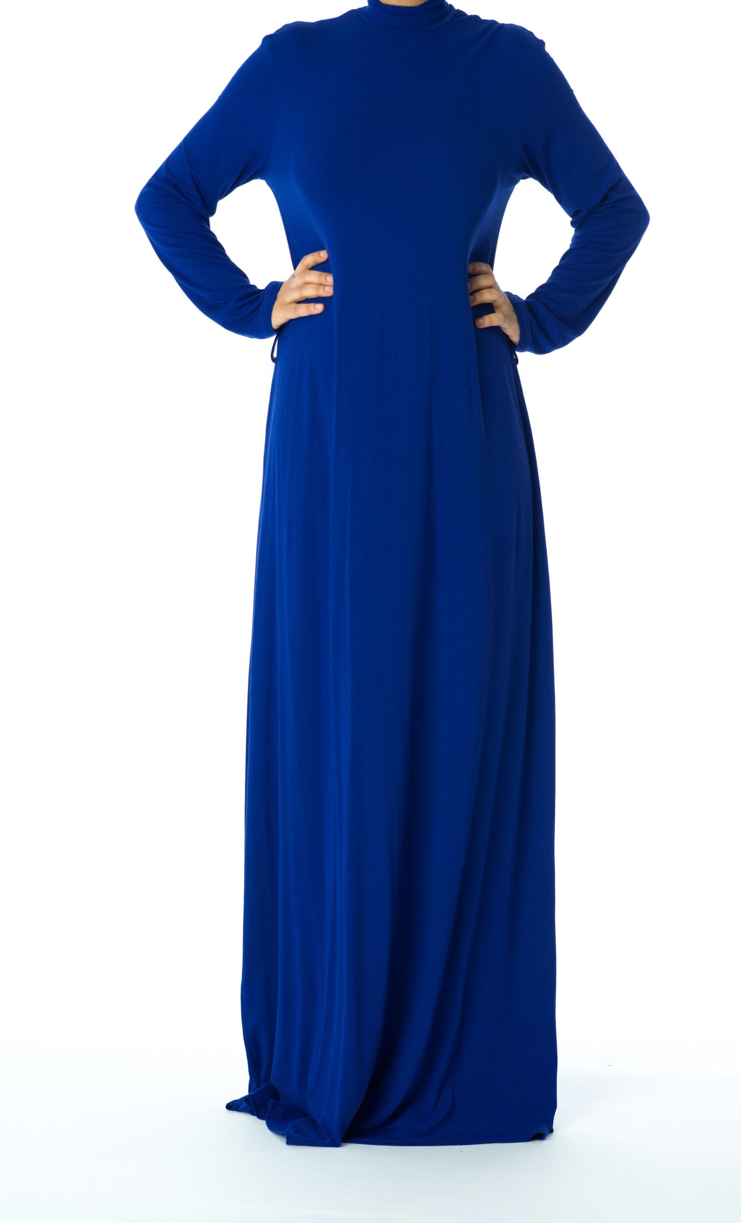 high neck jersey maxi dress Kabayare