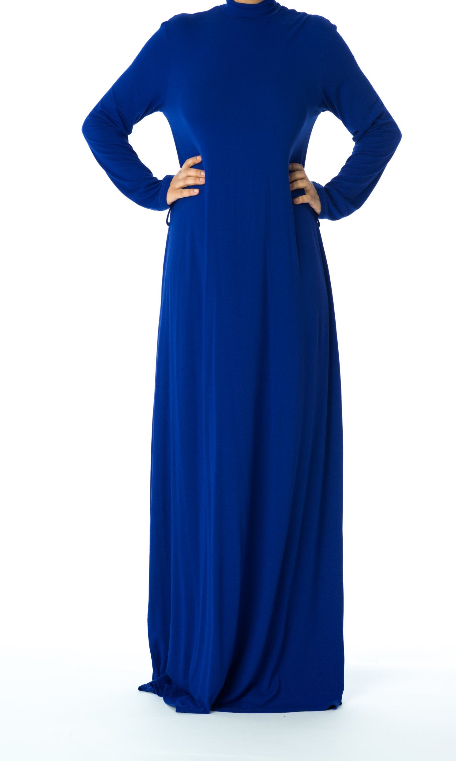 high neck jersey maxi dress Kabayare