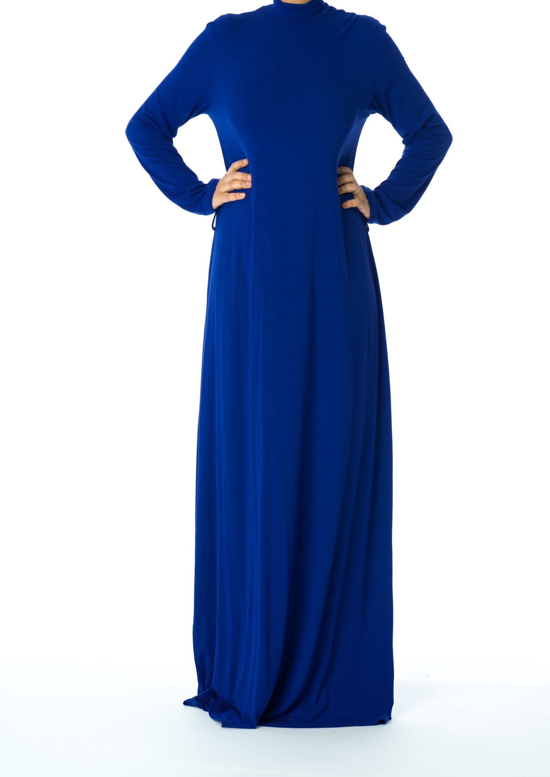 high neck jersey maxi dress Kabayare