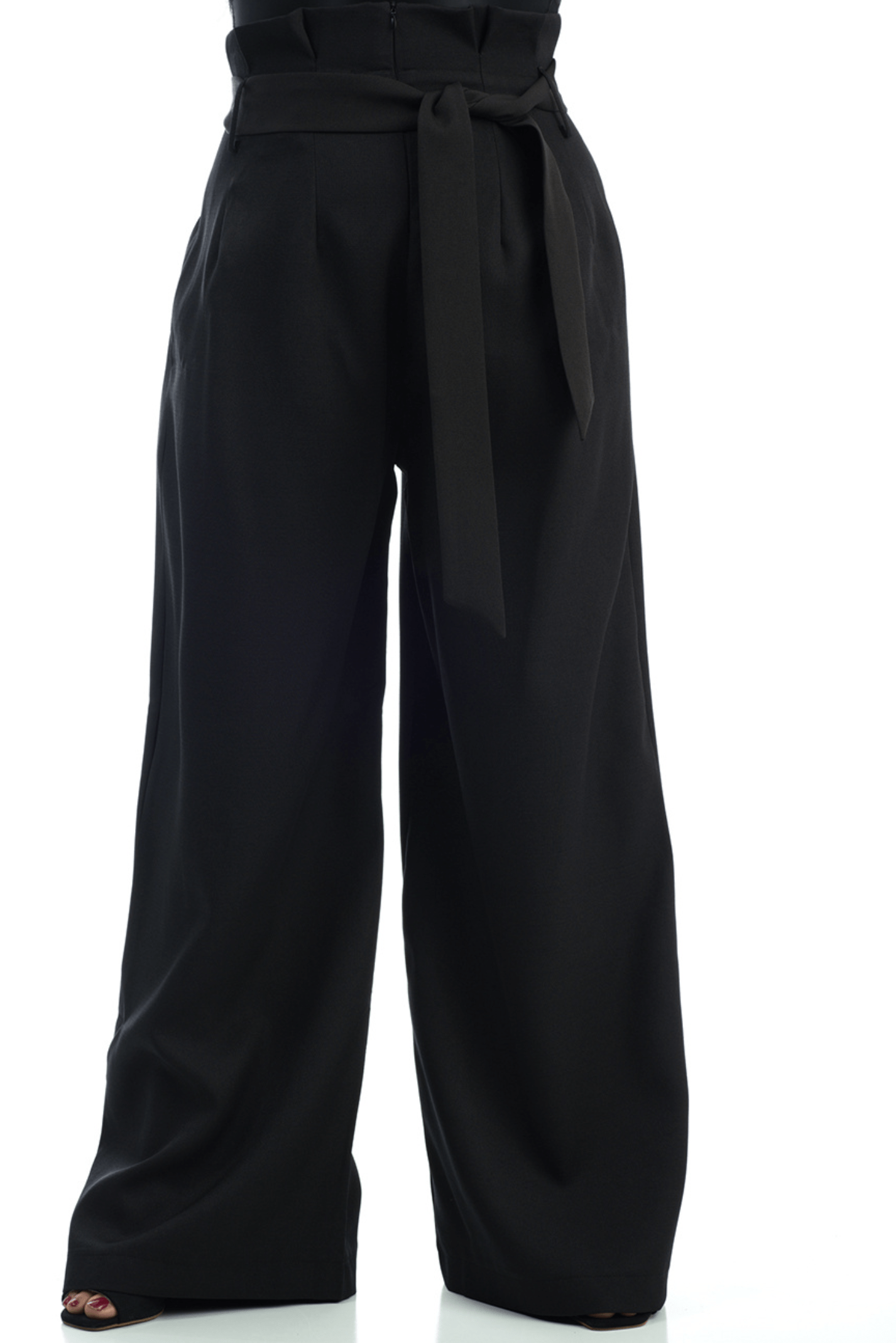 high waist pleats modest trousers Kabayare