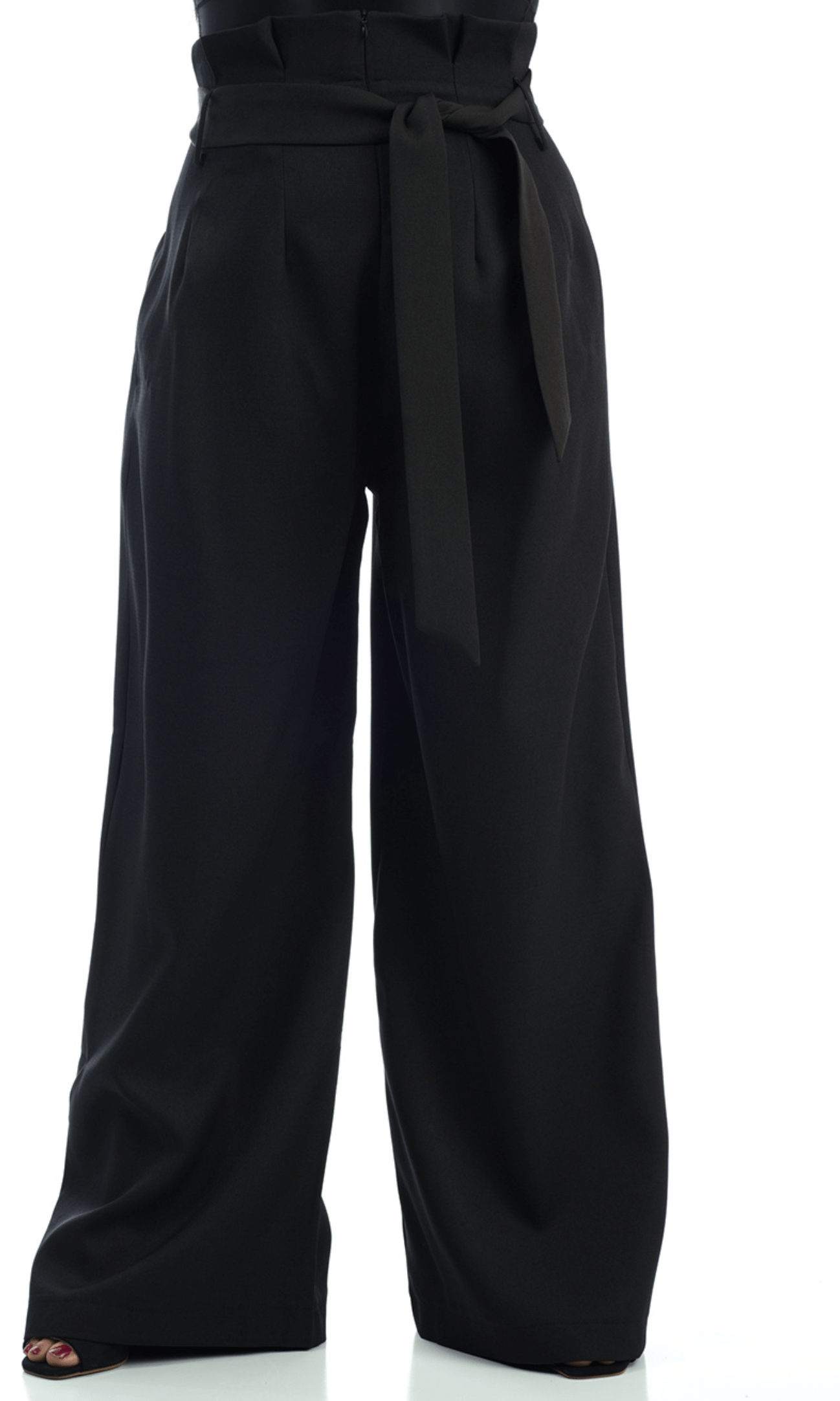 high waist pleats modest trousers Kabayare