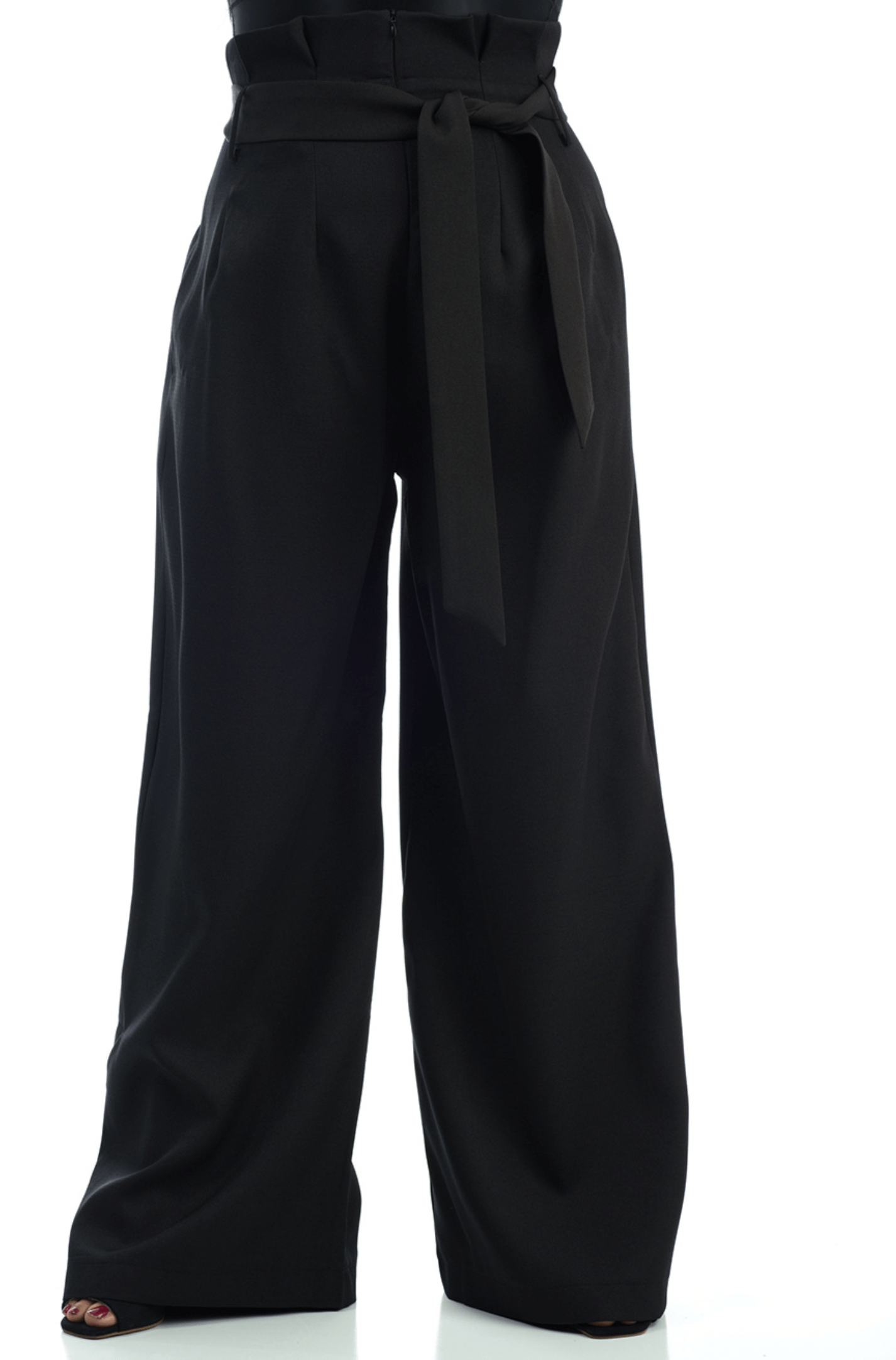 high waist pleats modest trousers Kabayare