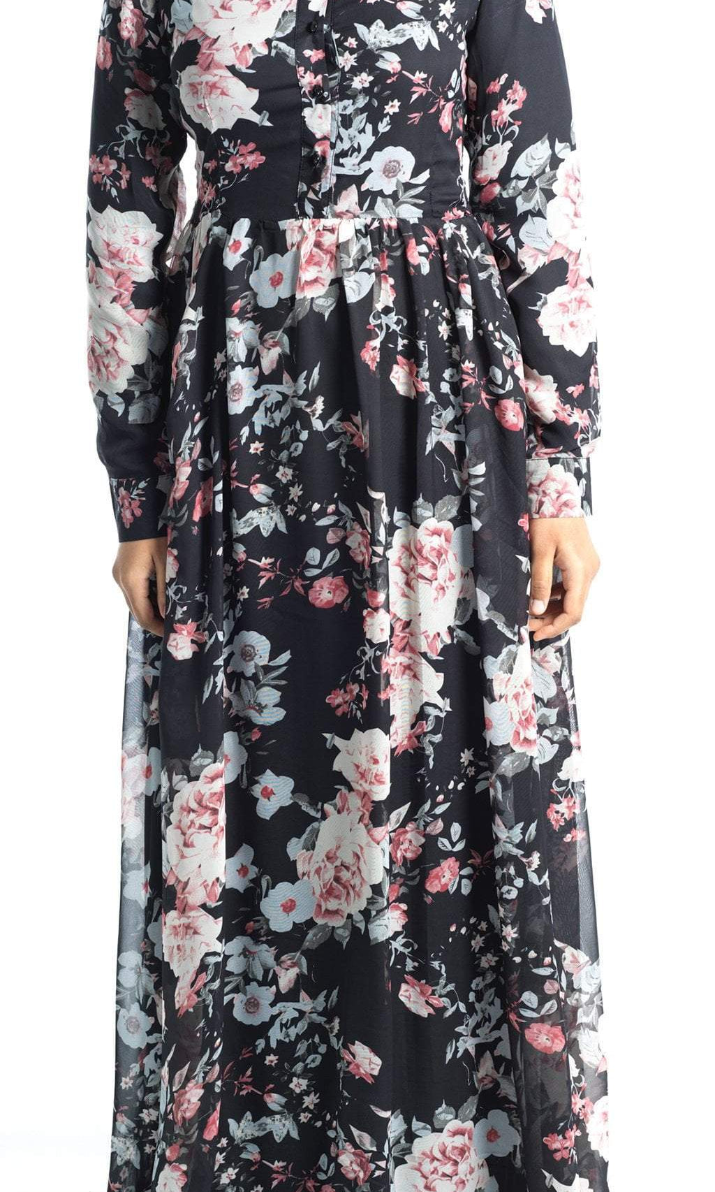 Himalayas Florals maxi dress Kabayare