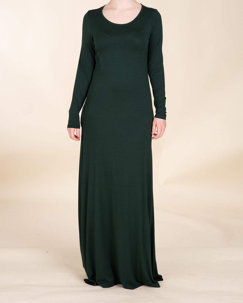 Hunter Green Cotton Candy Dress Kabayare