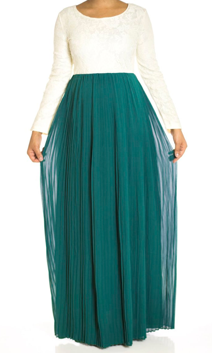 Hunter Vintage pleated dress Kabayare