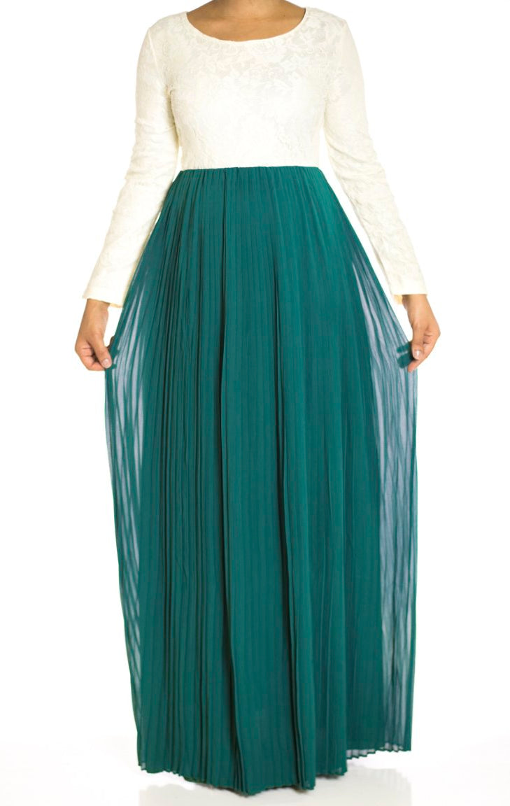 Hunter Vintage pleated dress Kabayare