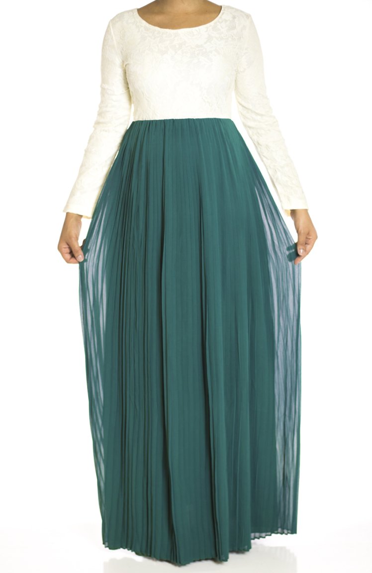 Hunter Vintage pleated dress Kabayare