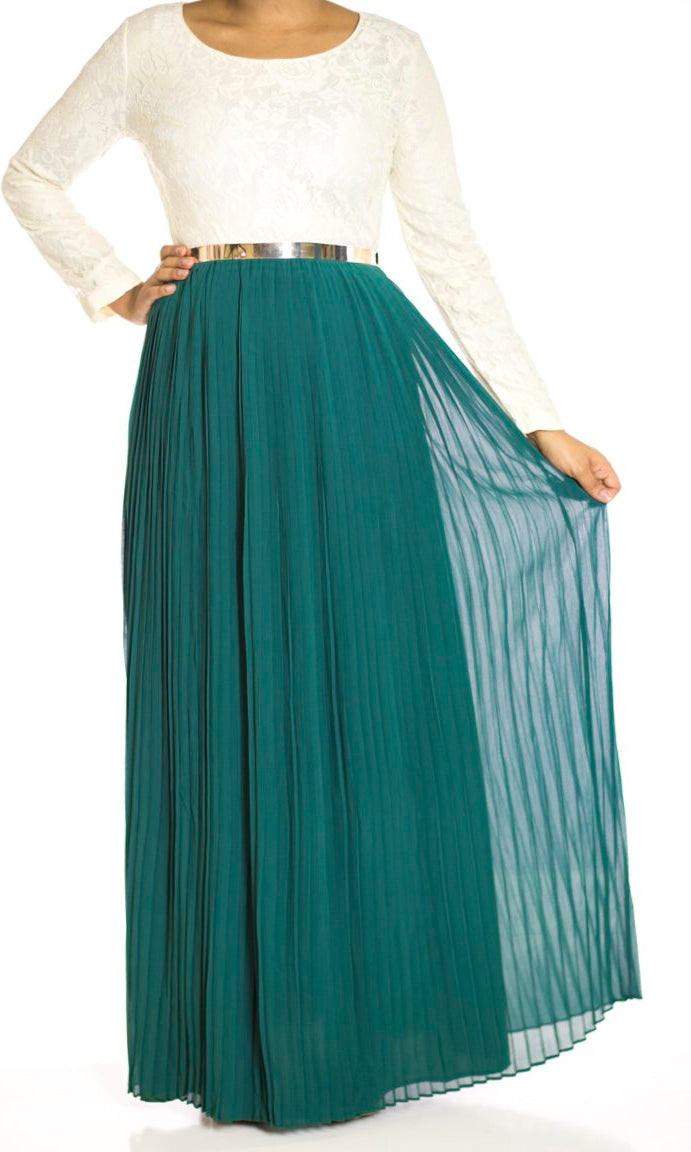 Hunter Vintage pleated dress Kabayare
